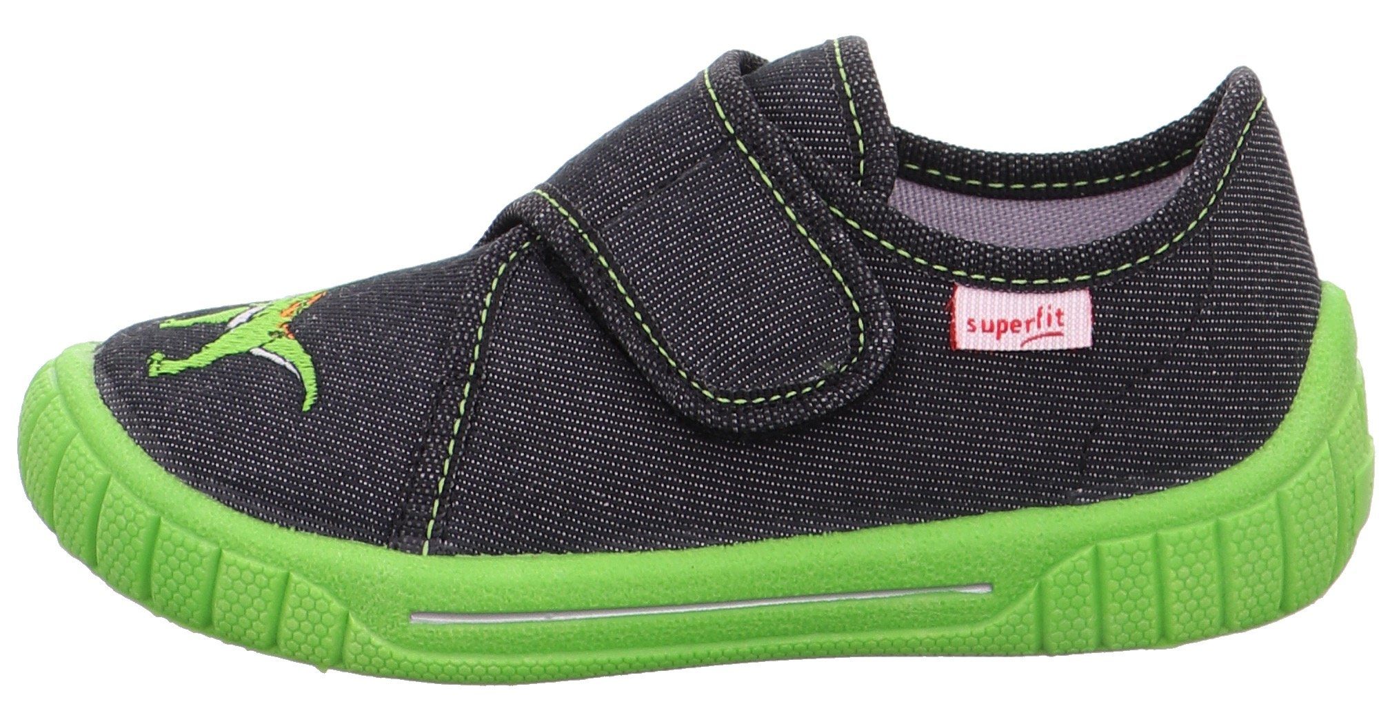 Superfit Pantoffels Bill WMS: middel Kinderschoen met klittenbandsluiting, maat sjabloon om te downloaden
