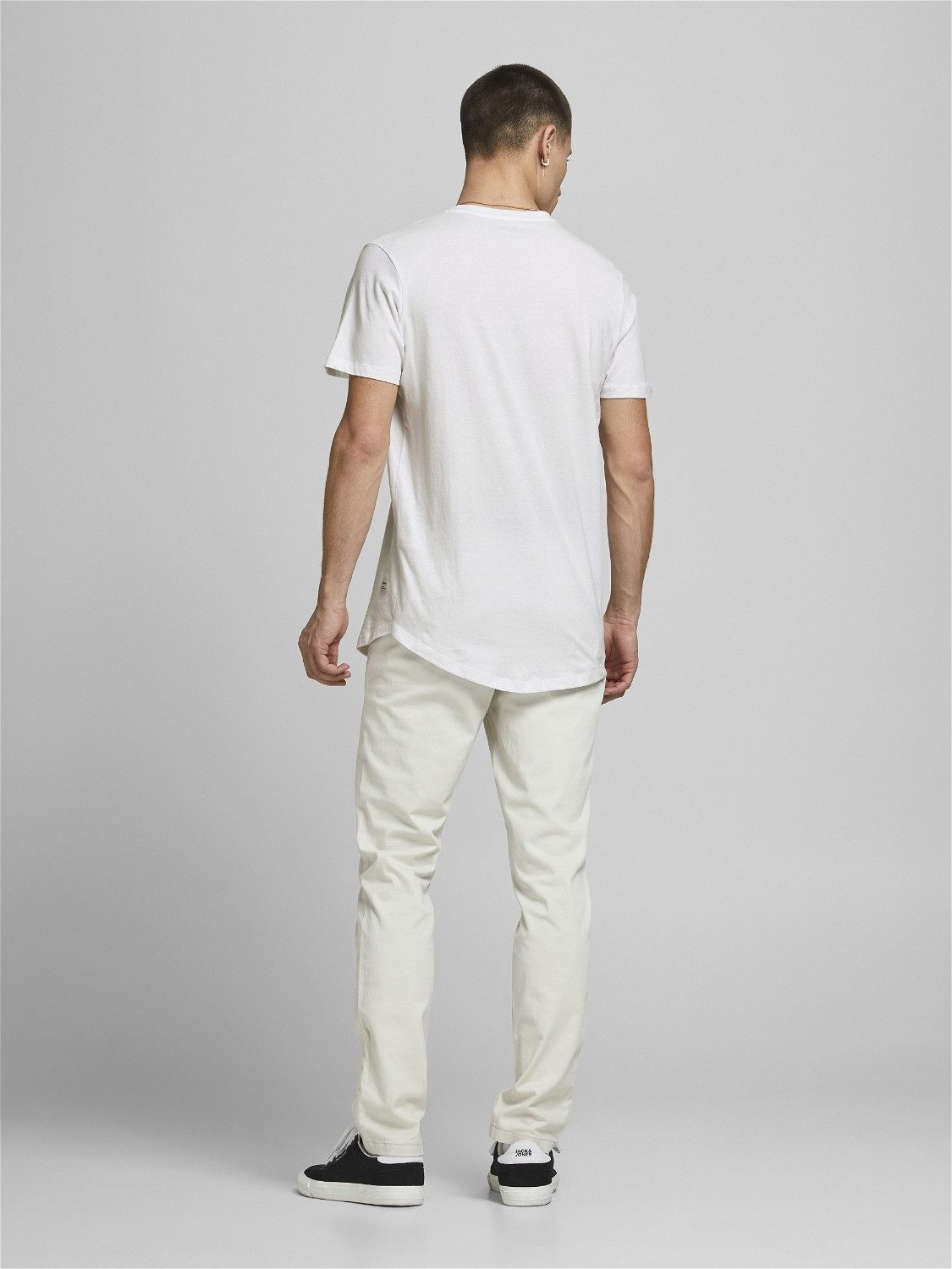 Jack & Jones T-shirt JJENOA TEE SS CREW NECK 5PK MP NOOS (5-delig, Set van 5)