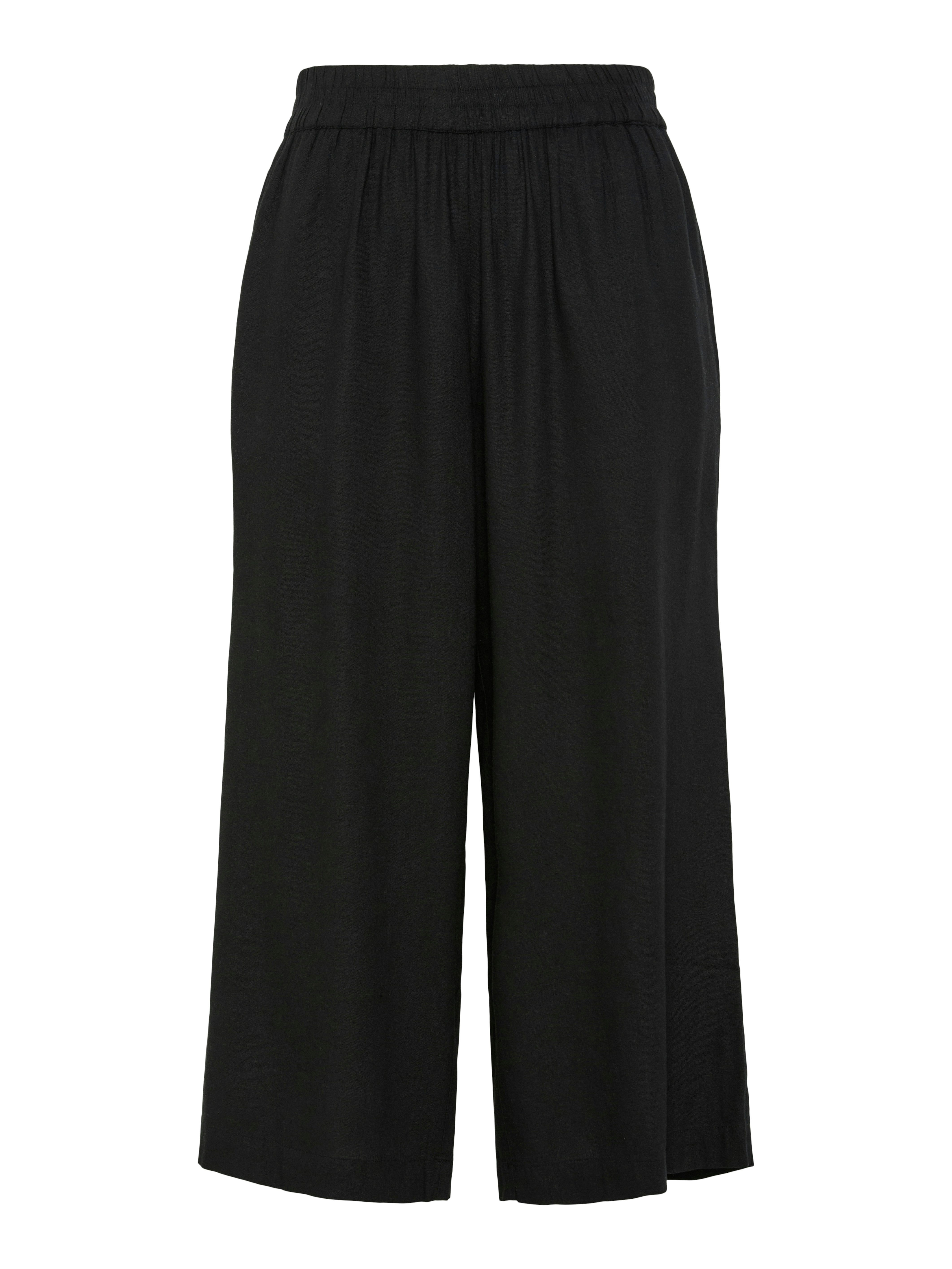 pieces Comfortbroek PCPIA HW WIDE CULOTTE WVN NOOS