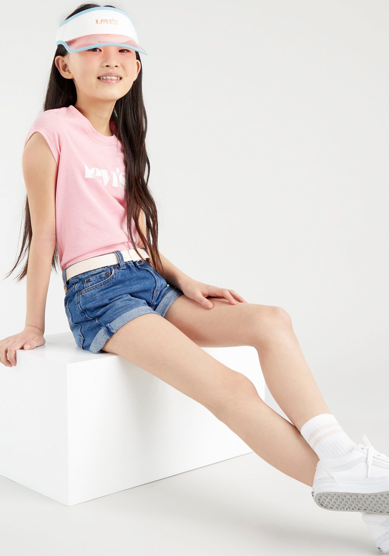 Levi's Kidswear Jeansshort GIRLFRIEND SHORTY SHORT