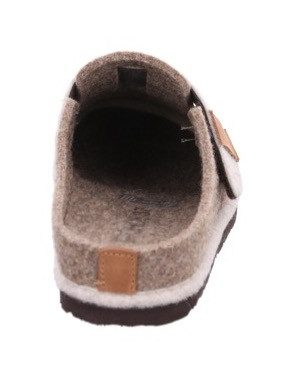 Rohde Pantoffels MERAN pantoffel, klomp, instapper met klittenbandriem