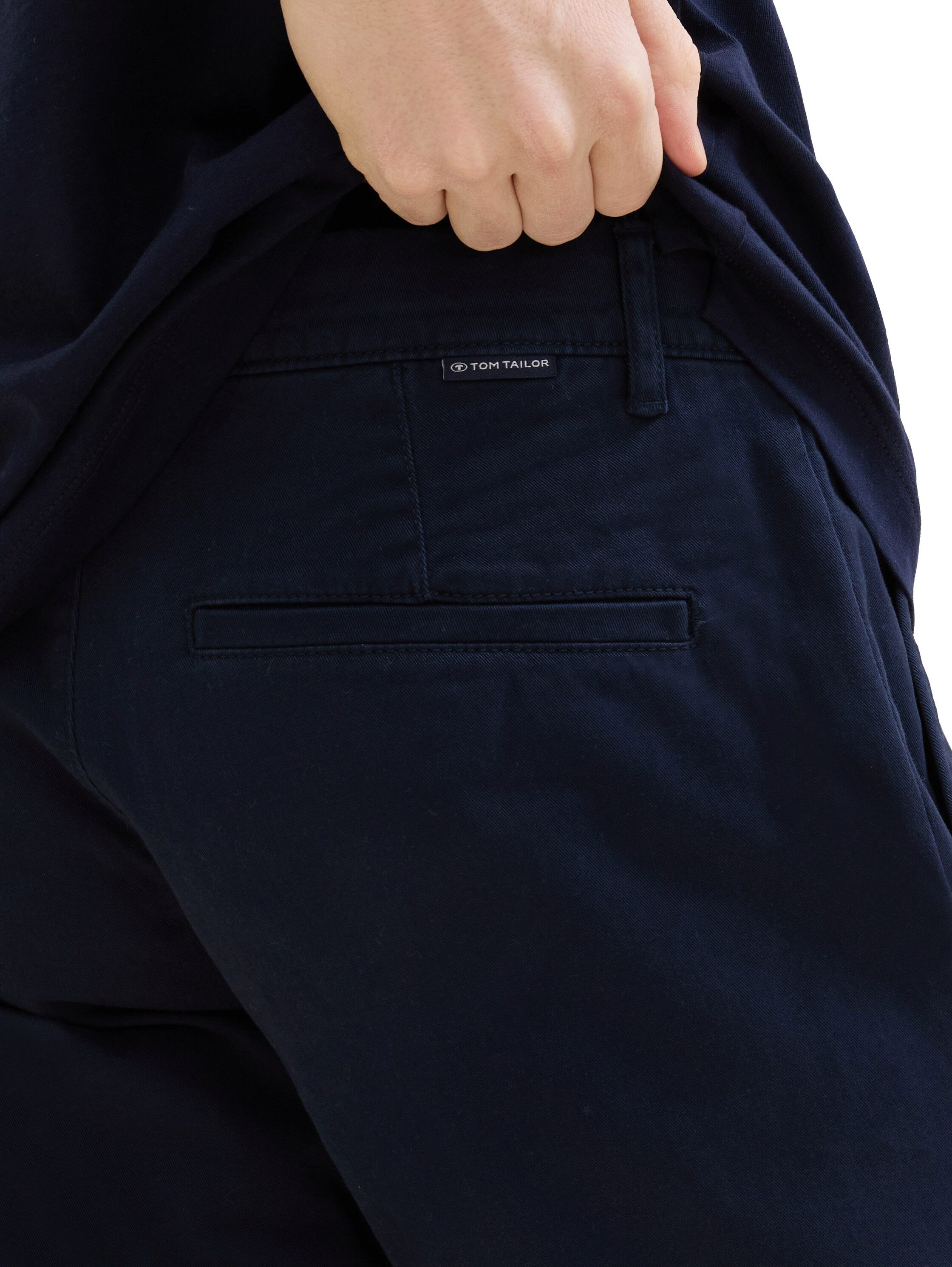 Tom Tailor Bermuda met paspelzakje