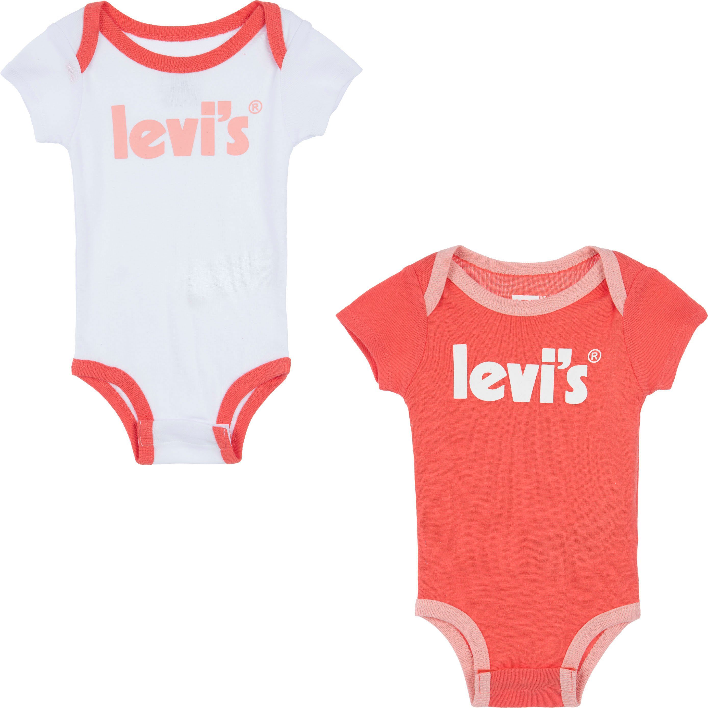 Levi's Kidswear Body met korte mouwen Uniseks (set, 2-delig)