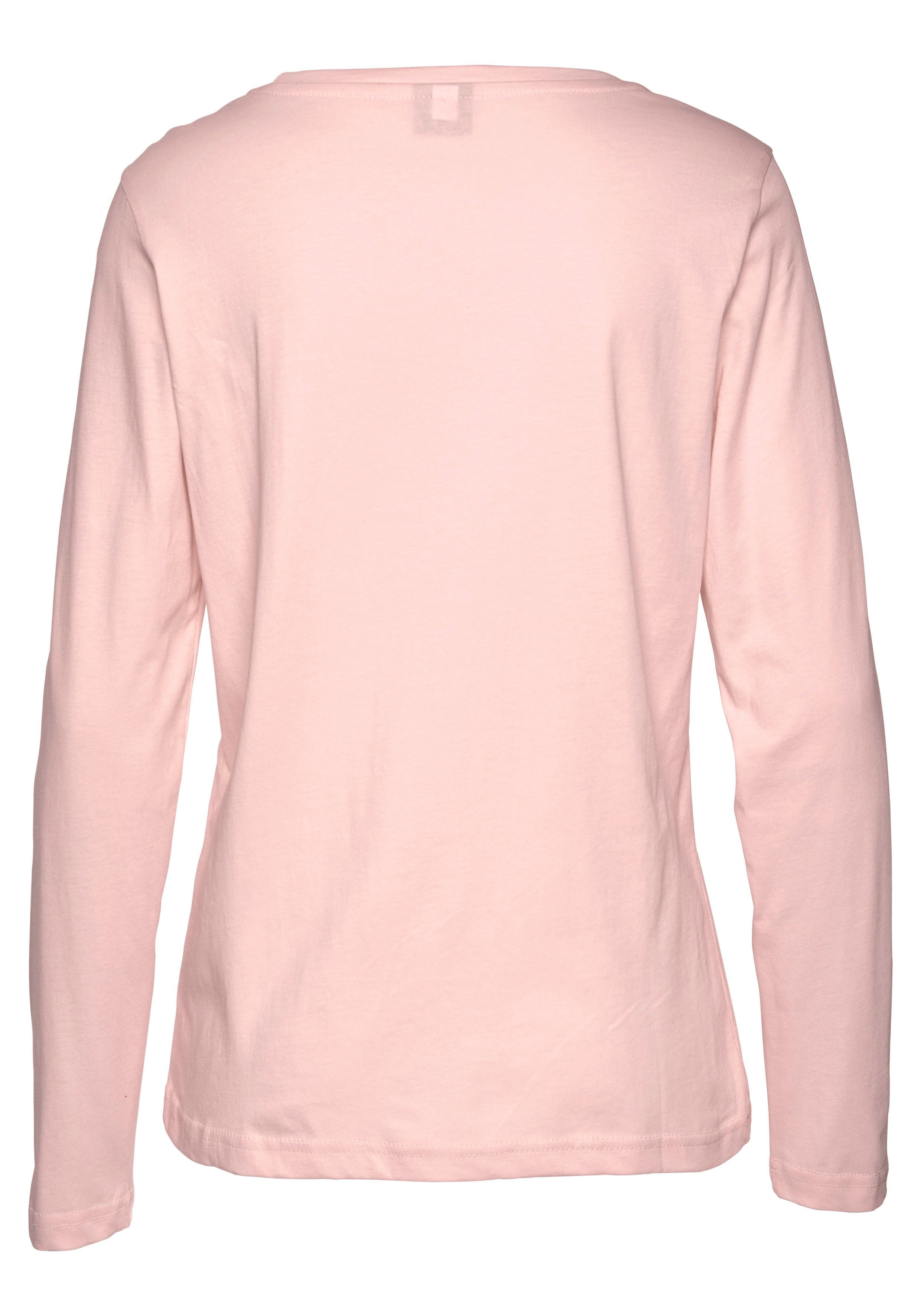 Vivance Dreams Pyjama met gedessineerde pyjamabroek (2-delig, 1 stuk)