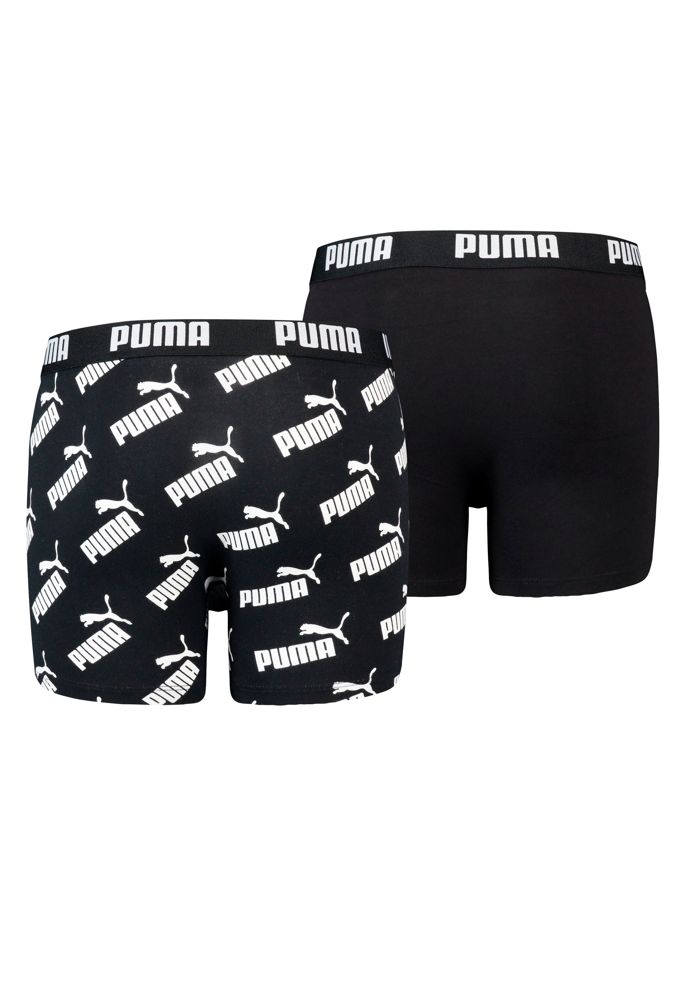 PUMA Boxershort met brede logoband (2 stuks, Set van 2)