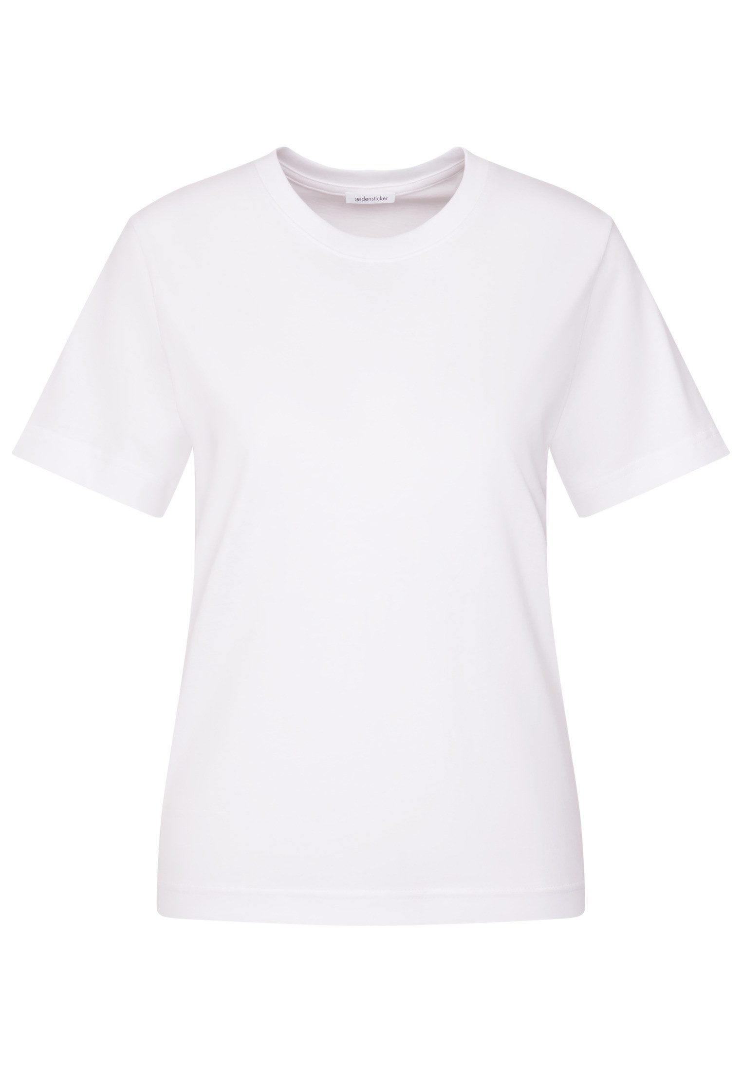 seidensticker T-shirt 1/2 ronde hals uni