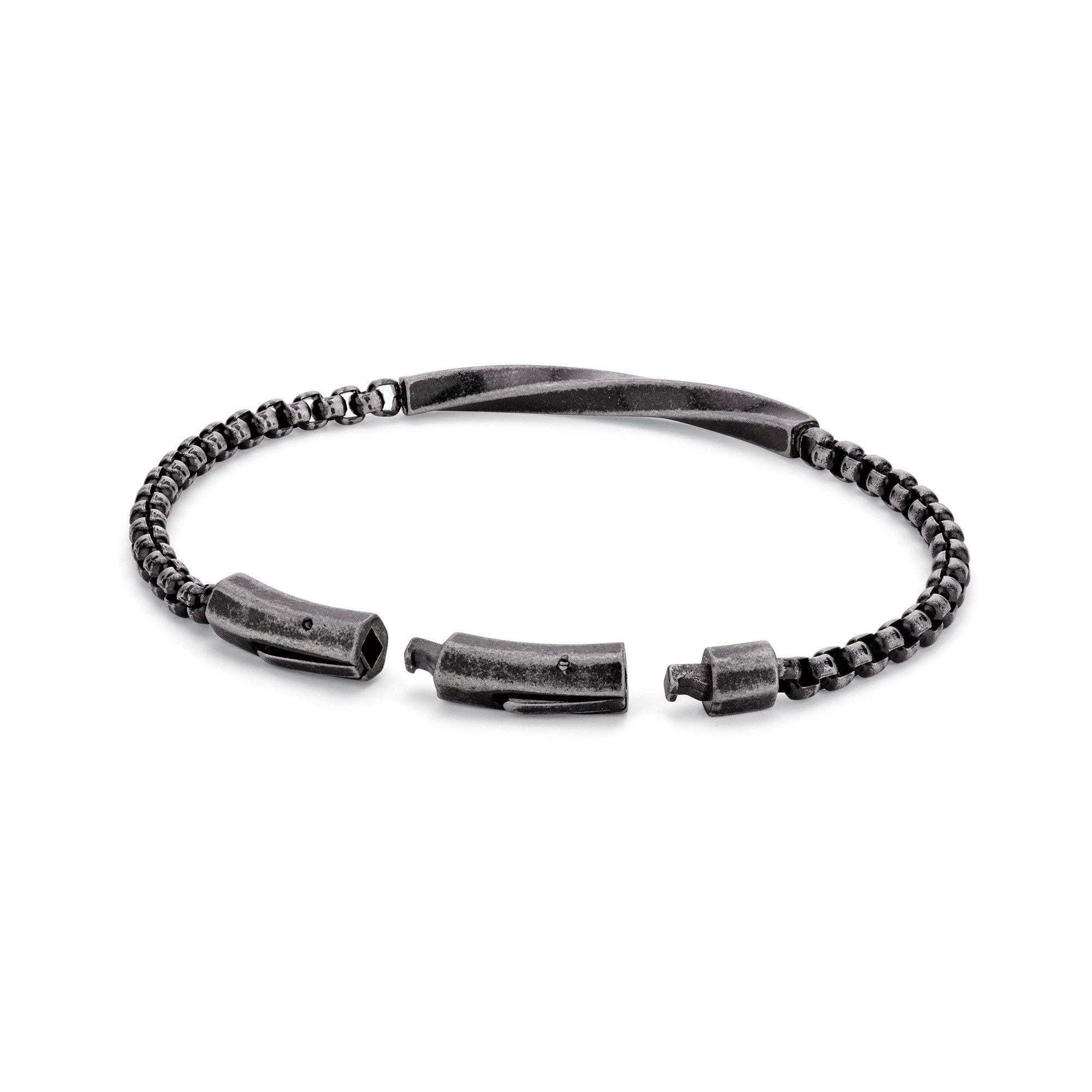 FYNCH-HATTON Armband Sieraden cadeau roestvrijstalen armband The Twist