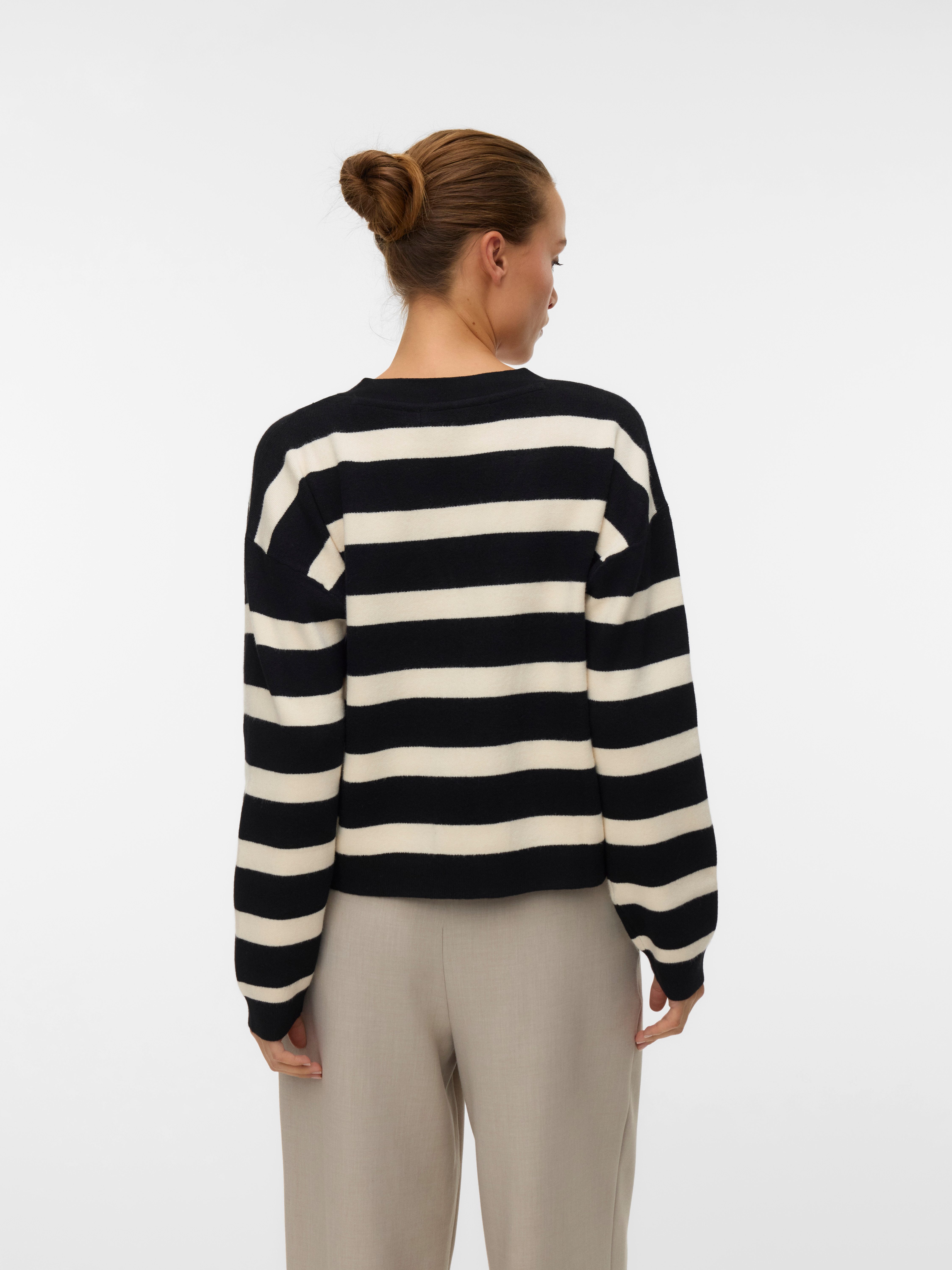 Vero Moda Vest VMSABA FULL NEEDLE LS V-NECK CARDI NOOS