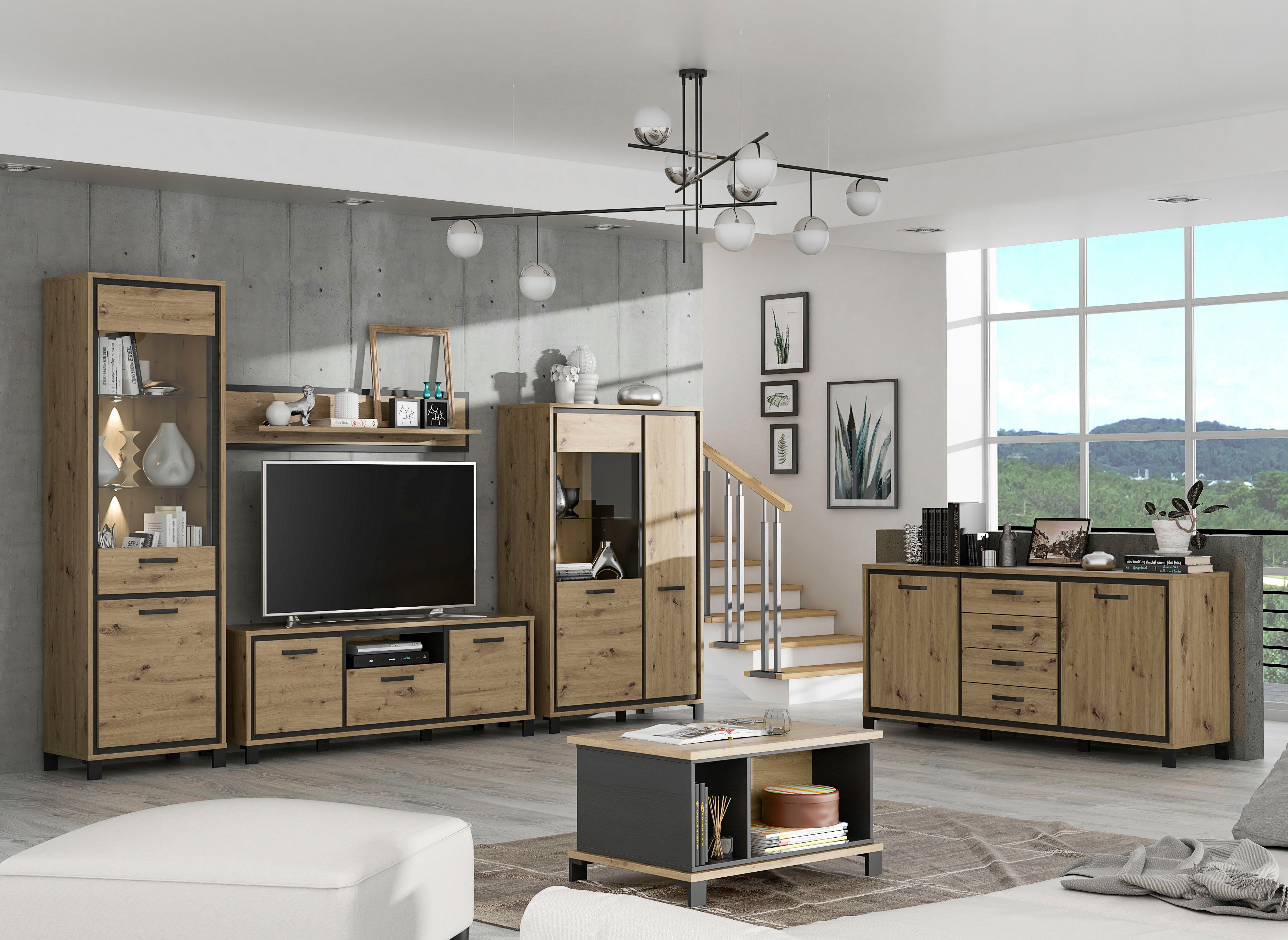 FORTE Dressoir Trondheim Breedte 178 cm