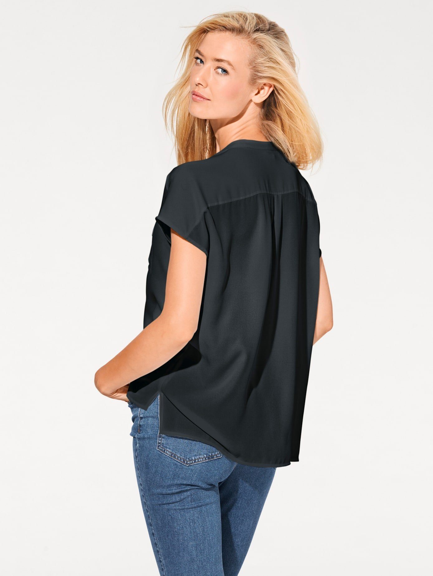 heine Blouse met korte mouwen