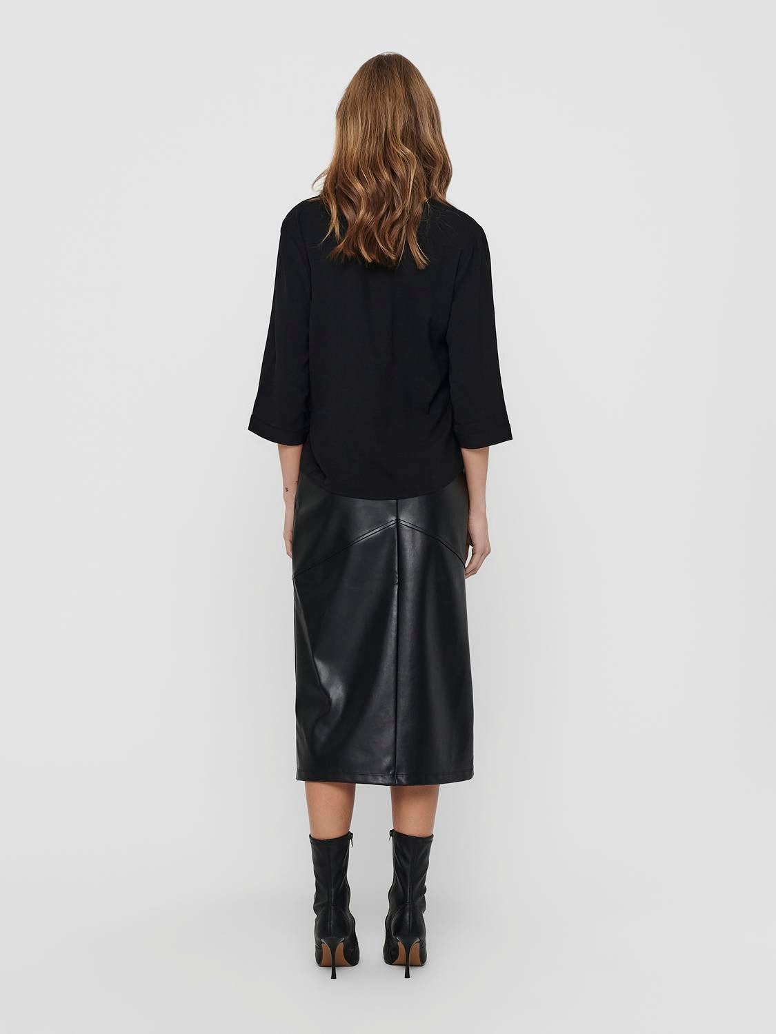 JDY Shirtblouse JDYLION CAPOTE 3/4 SHIRT WVN NOOS