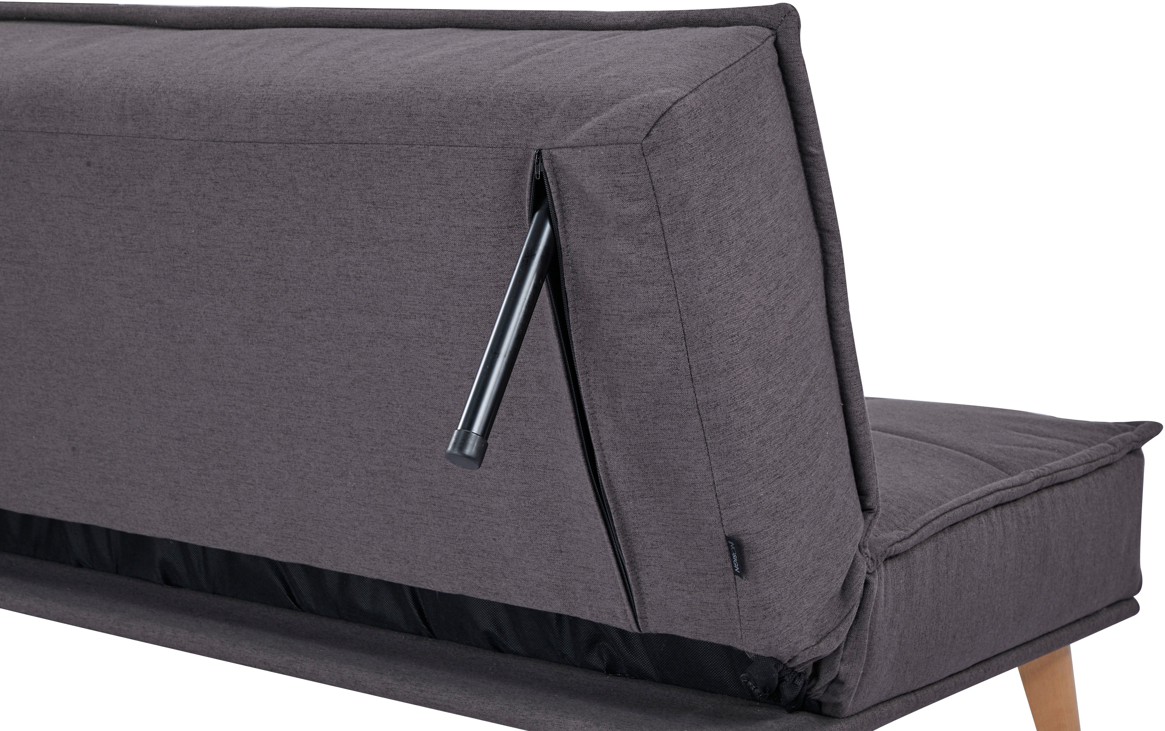 INOSIGN Slaapbank MENDOTA, 181 cm, 3-zits met slaapfunctie,