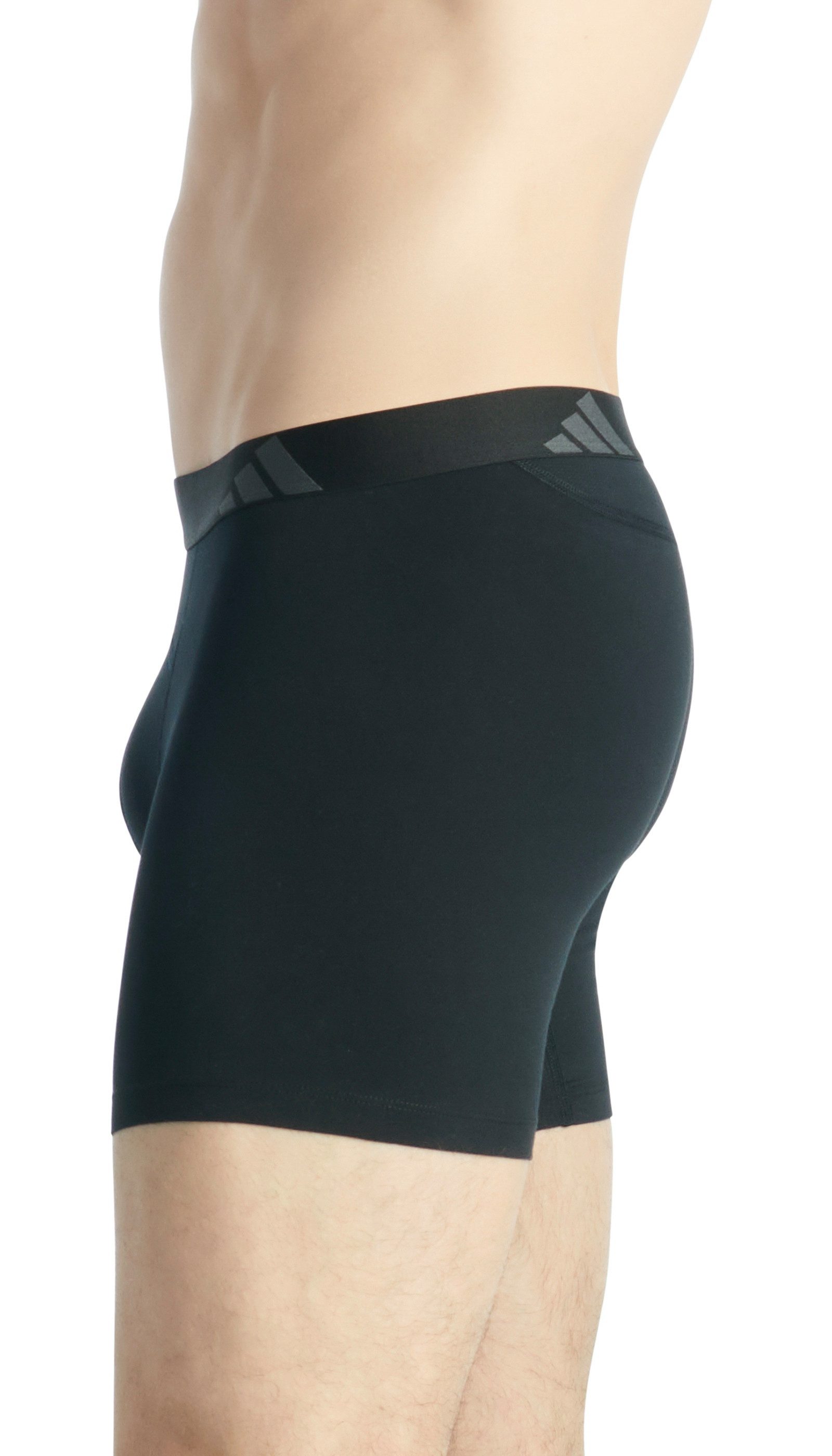 adidas Sportswear Boxershort Active Flex Cotton Geperforeerde mesh rugpartij en kruis (Set van 2)