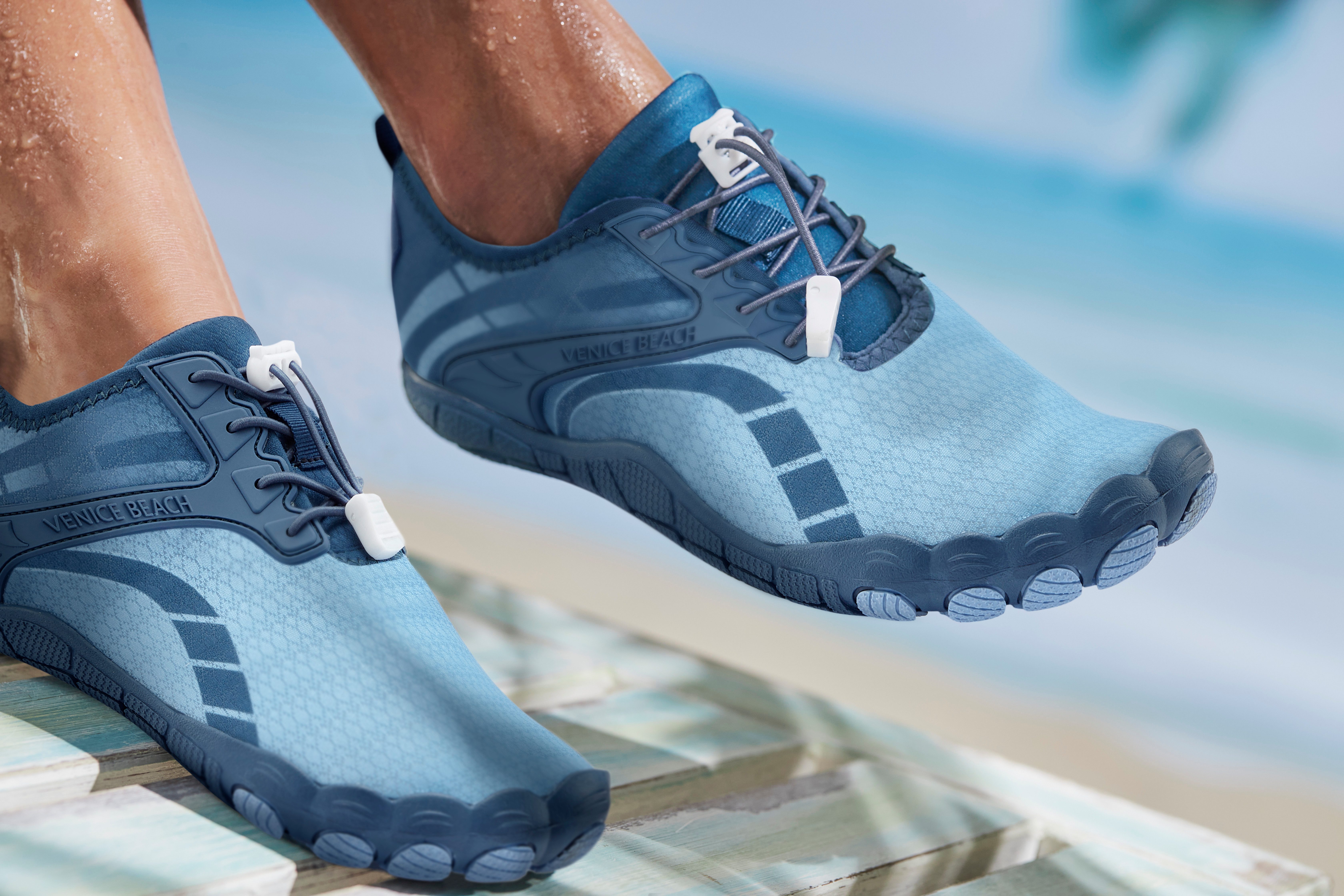 Venice Beach Waterschoenen met koord, badslipper, slipper, waterschoen, unisex vegan