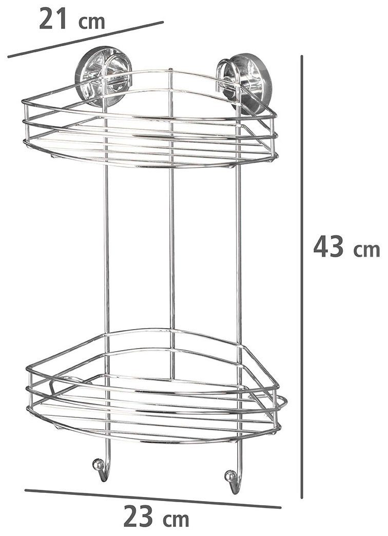 WENKO Doucherekje Vacuum-Loc 2 etages