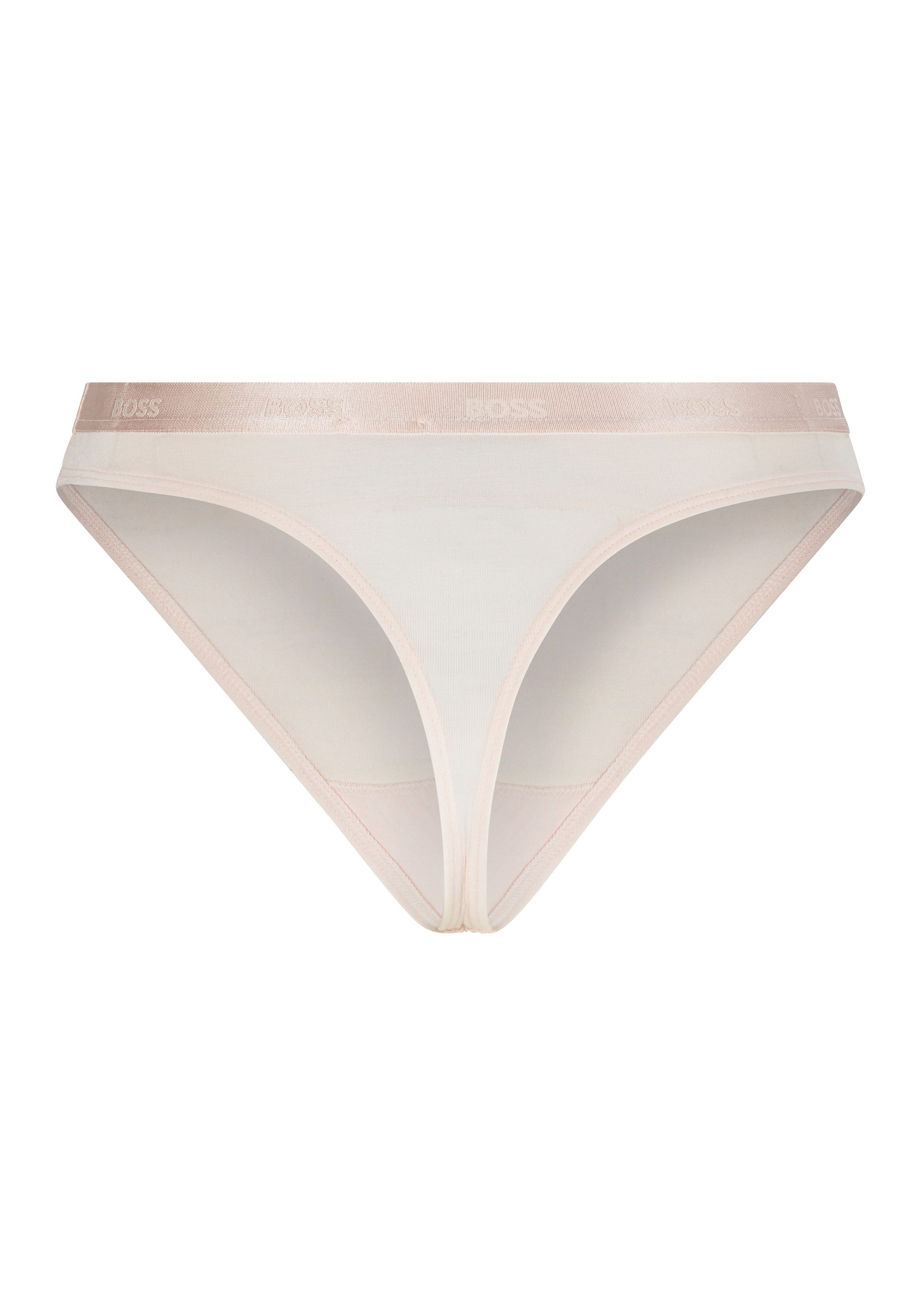 BOSS String THONG CI met boss logotekst op de tailleband