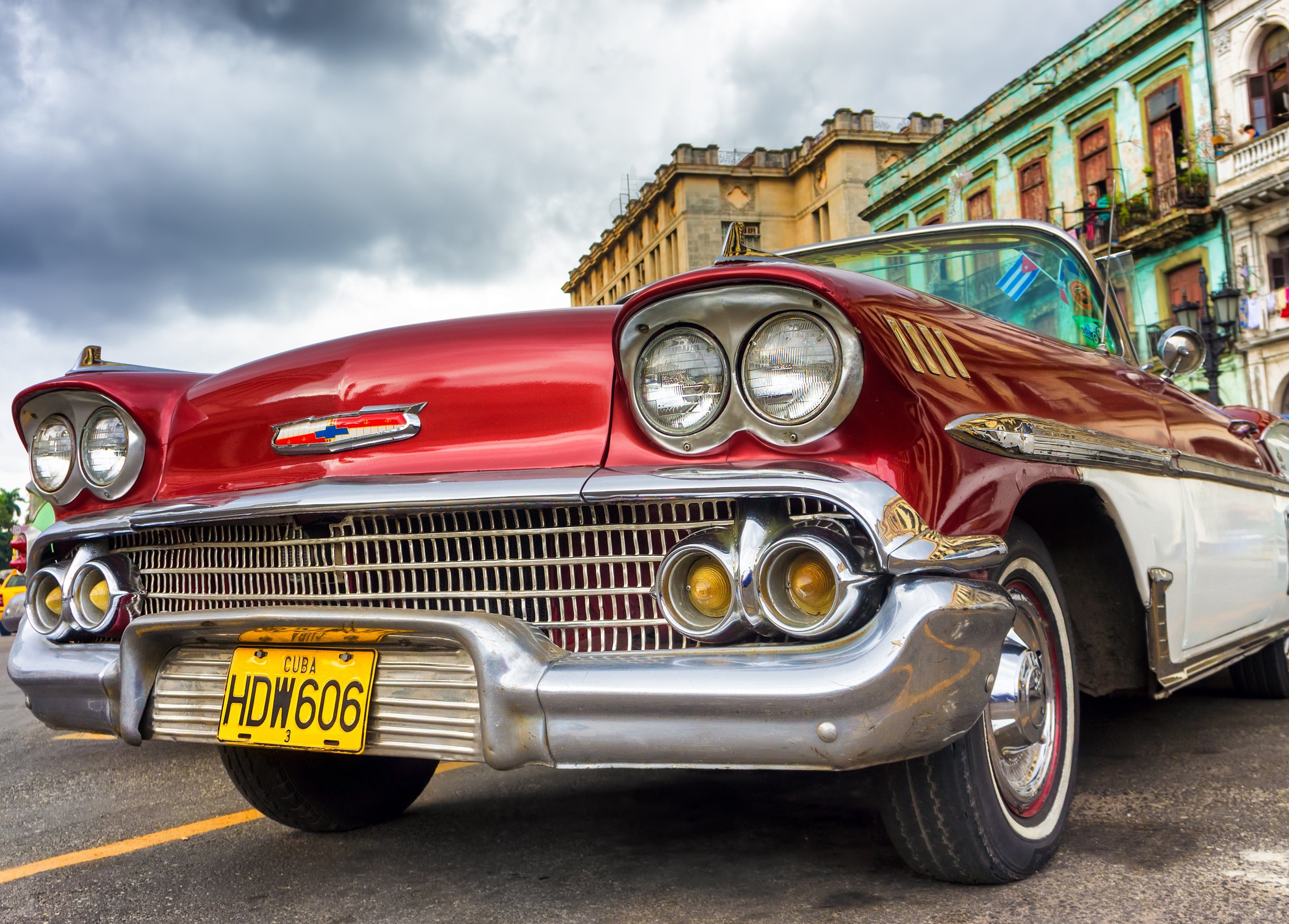 Papermoon Fotobehang Havana oldtimer