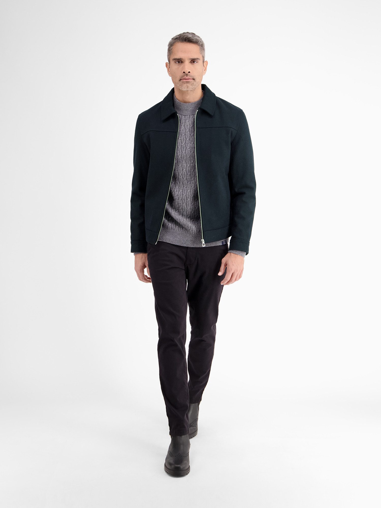 Lerros Blouson LERROS modieuze wollen blouson