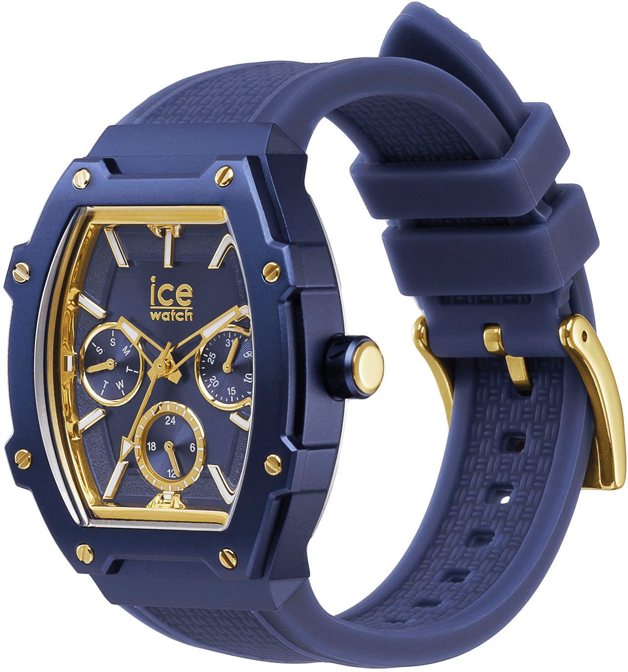 ice-watch Multifunctioneel horloge ICE boliday - Alu - Small - MT Quartzhorloge, polshorloge, dameshorloge, analoog, datum, 12/24-uurs weergave