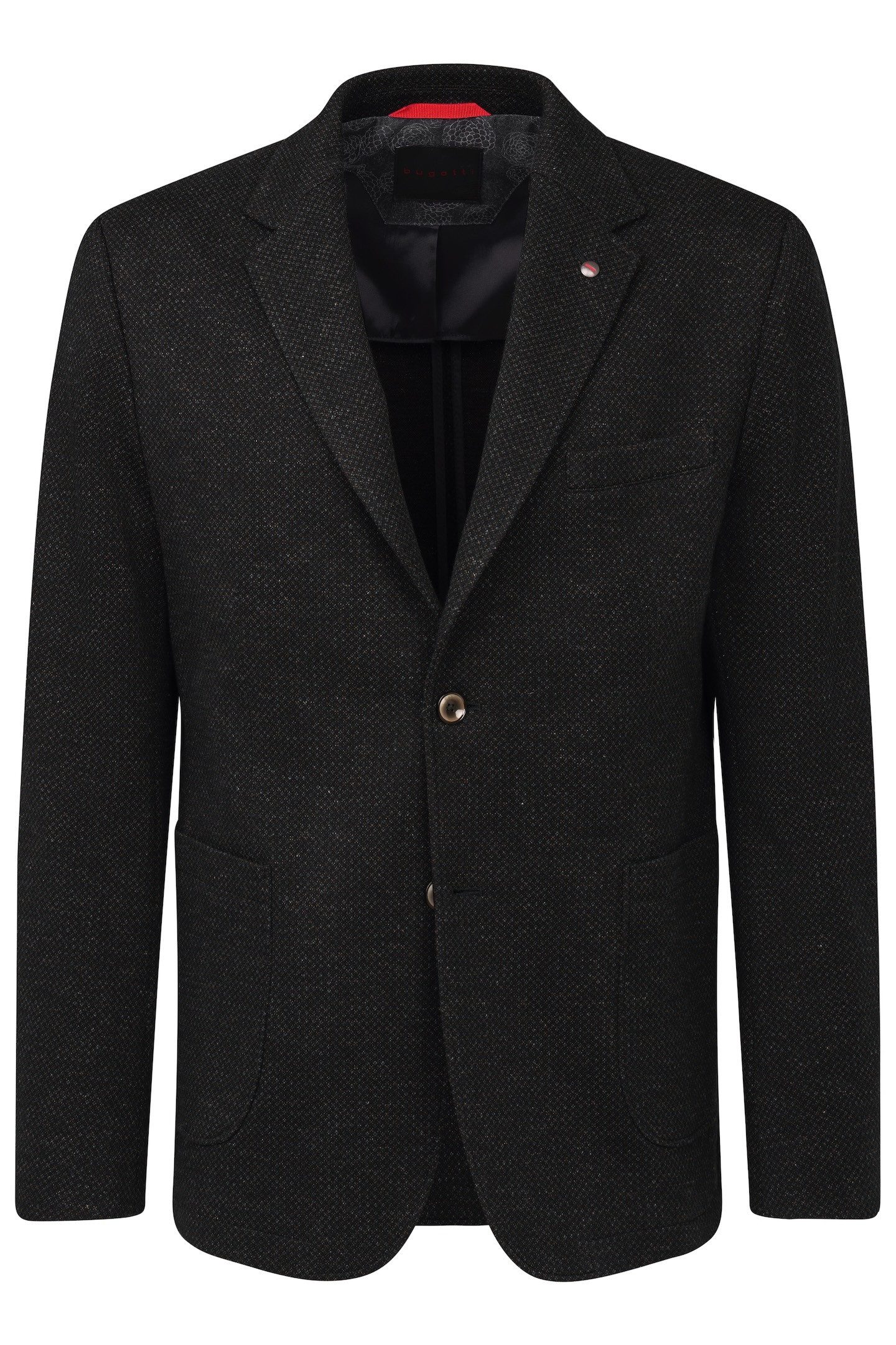 Bugatti Colbert met opgestikte zakken heren colberts & blazers maat 52 bruin