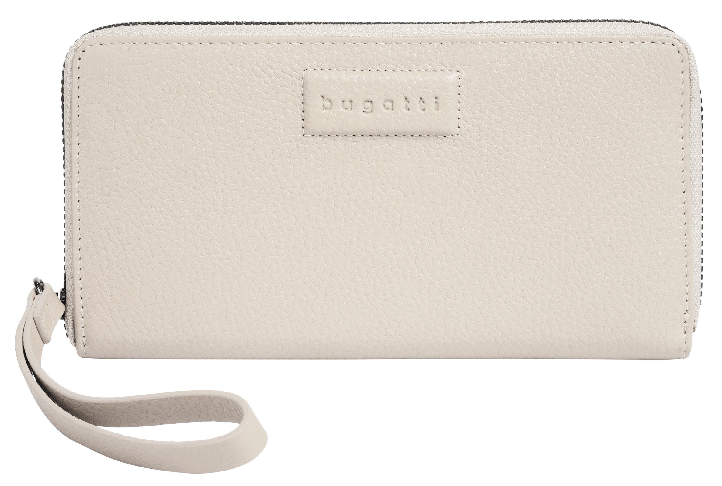 Bugatti Portemonnee Elsa echt leder unisex portemonnees wit