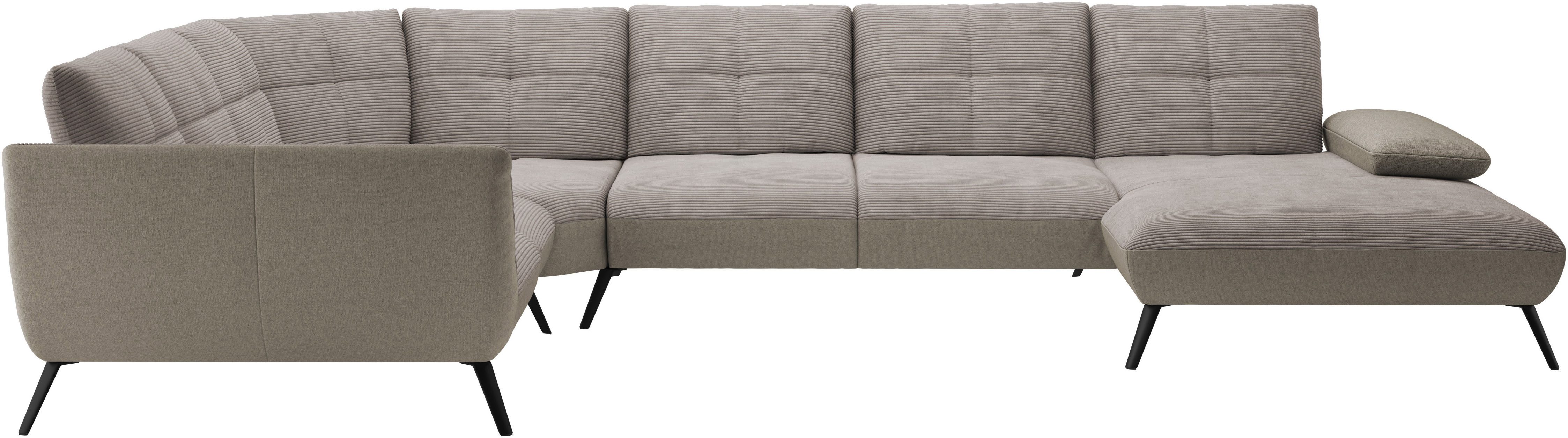 Places of Style Zithoek Mikado U-vorm incl. zitdiepteverstelling en armleuningverstelling