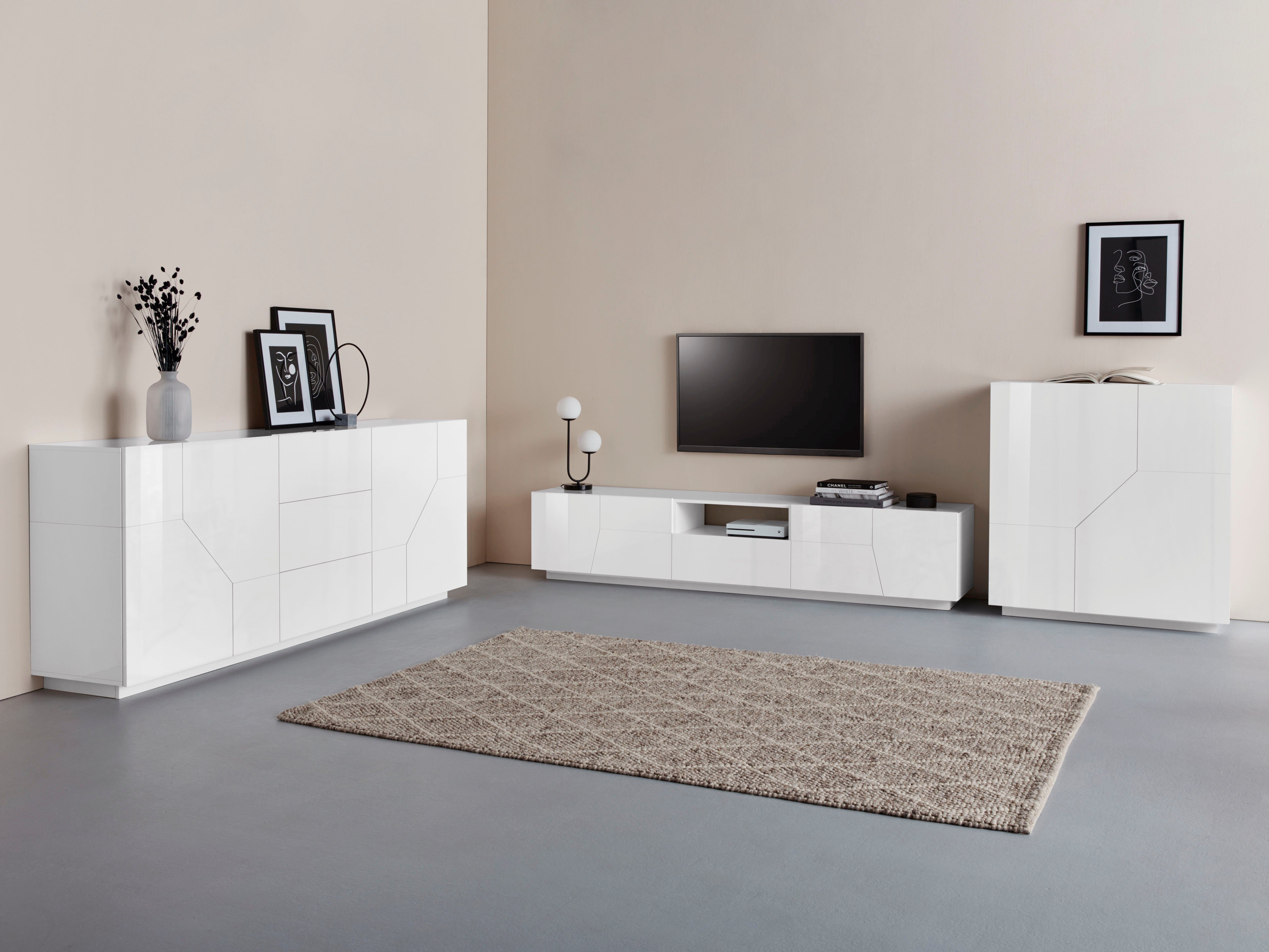 INOSIGN Highboard ALIEN hoge commode, buffetkast, hoge sideboard, commodekast