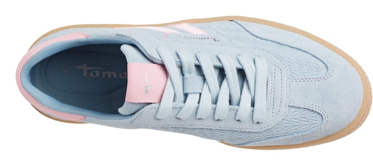 Tamaris Plateausneakers , vrijetijdsschoen, halfschoen, veterschoen met gepolsterde schacht