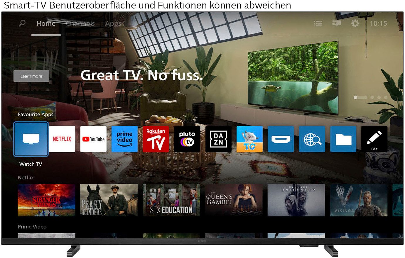 Philips Led-TV 55PUS7609/12, 139 cm / 55", 4K Ultra HD, Smart TV