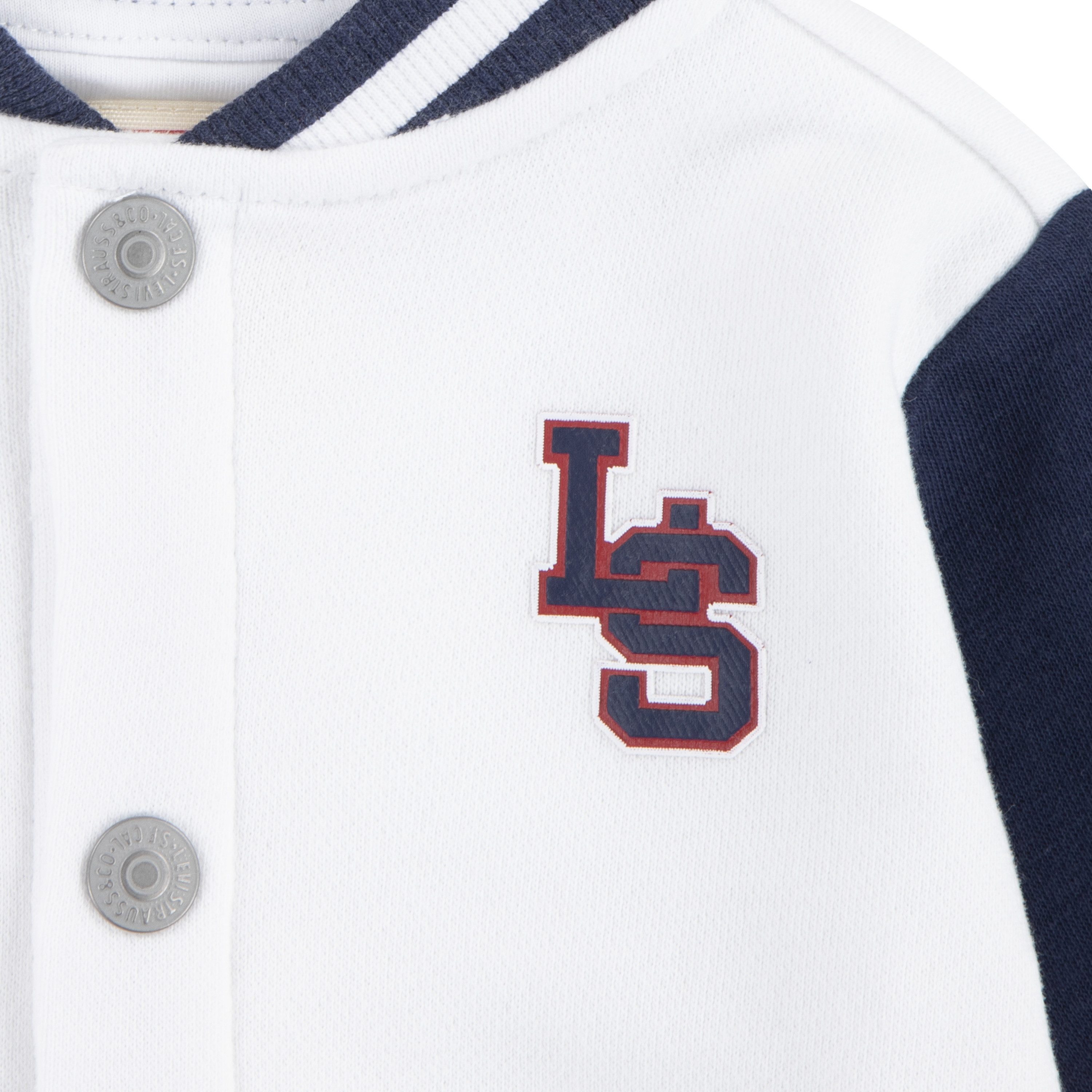 Levi's Kidswear Shirt broek jas BOMBER, TEE & DENIM PANT SET (3-delig)
