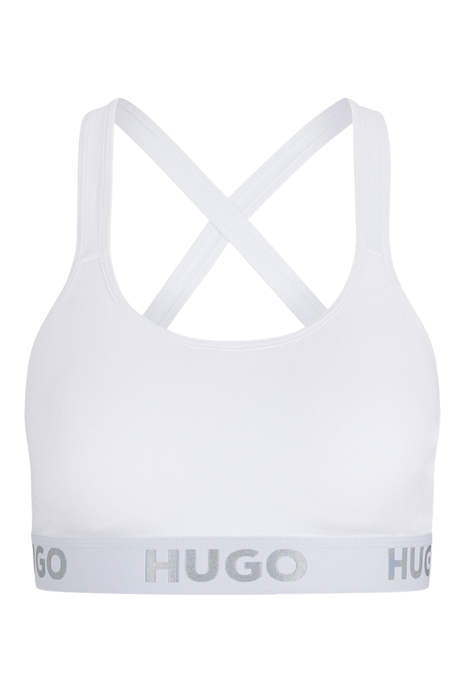 HUGO underwear Bralette-bh BRALETTE PADDED SPOR met elastische taille