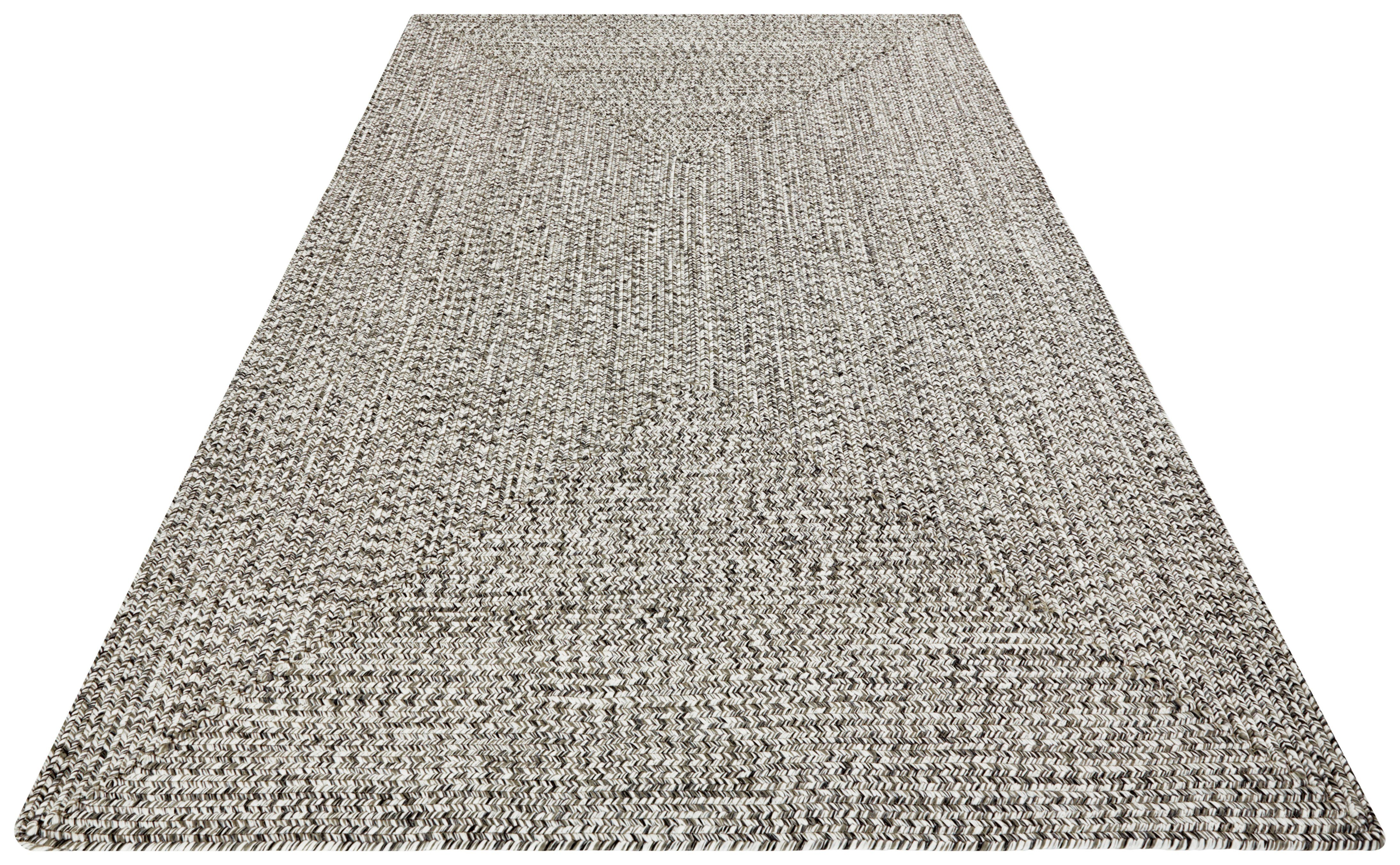 NORTHRUGS Vloerkleed Trenzado In- & outdoor, handgemaakt-look, loper, weerbestendig, balkon, woonkamer