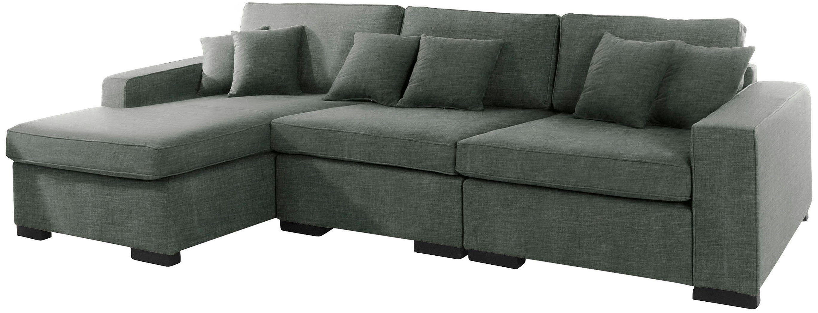 Guido Maria Kretschmer Home&Living Ottomane Skara L-vorm Loungebank met binnenveringsinterieur, in vele overtrekkwaliteiten