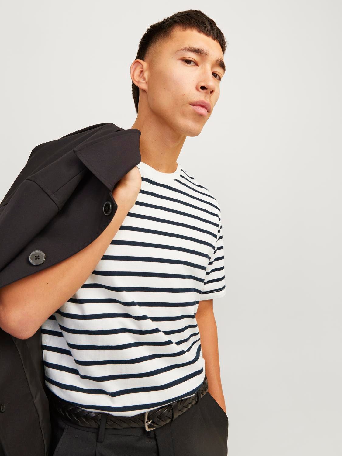 Jack & Jones Shirt met ronde hals JJEORGANIC BASIC TEE SS O-NECK NOOS