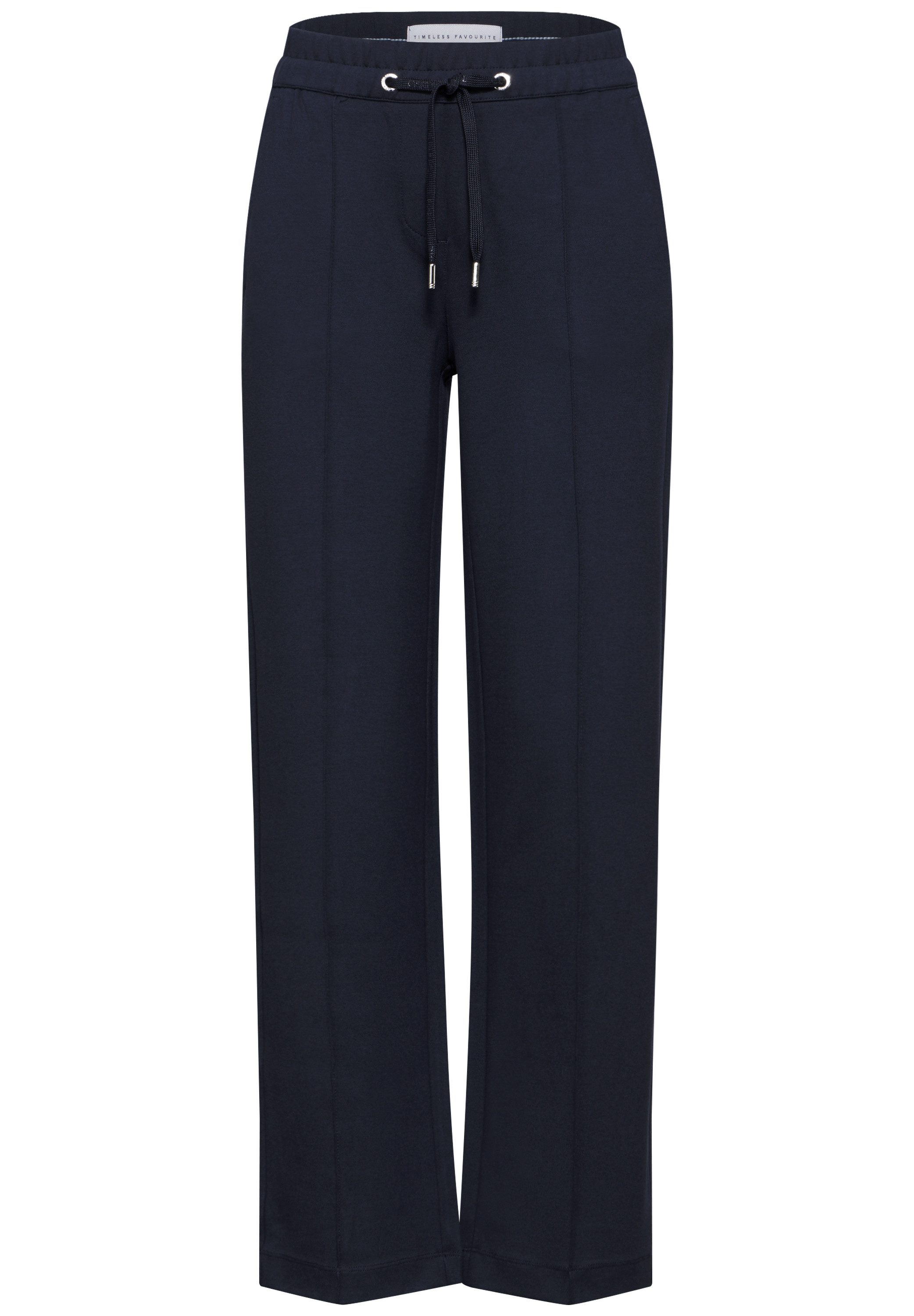 Cecil Geweven broek Style Neele met decoratieve stiksels