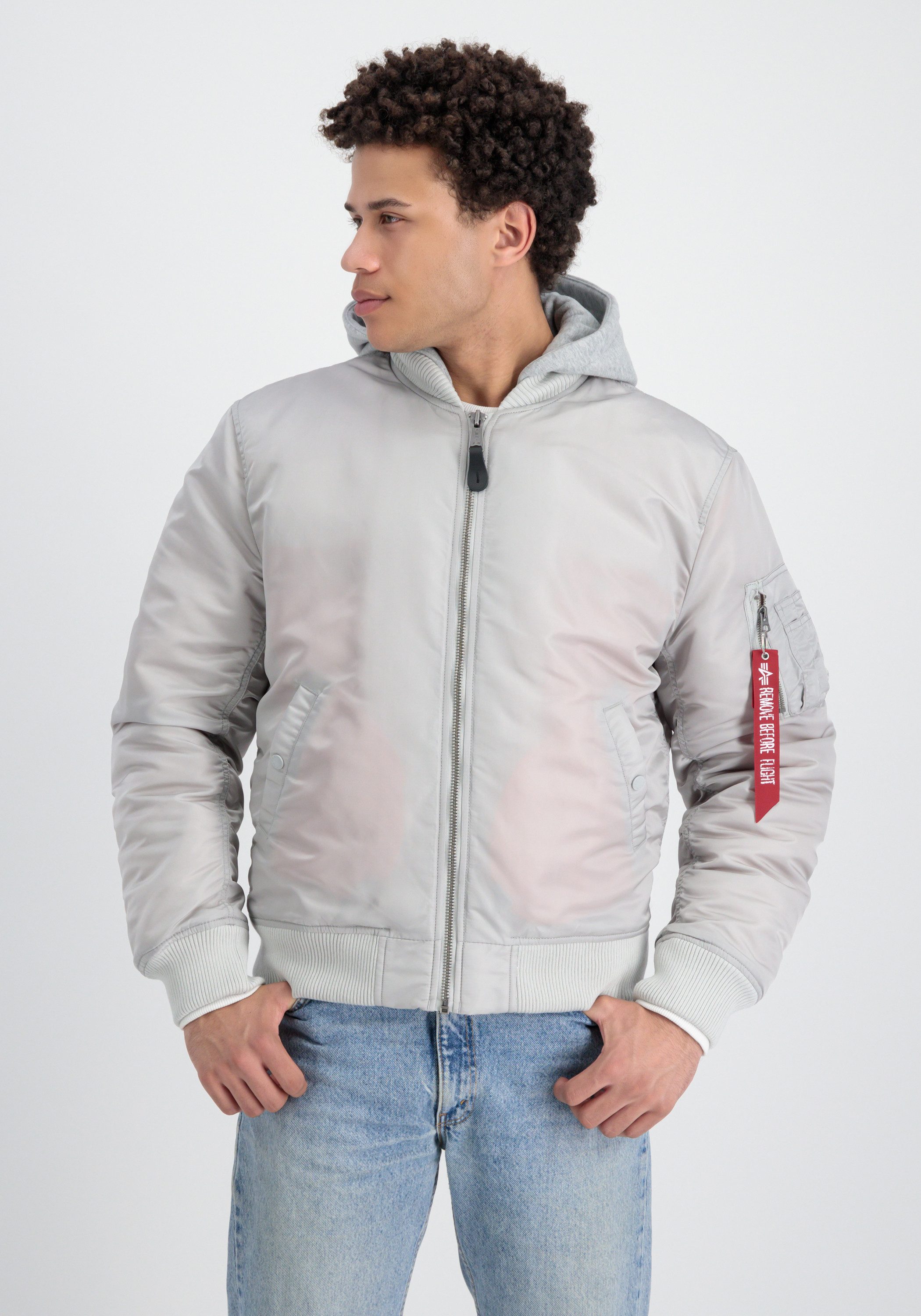 Alpha Industries Bomberjack Alpha Industries Mannen - Bomberjacks MA-1 Zip Kap Achter EMB