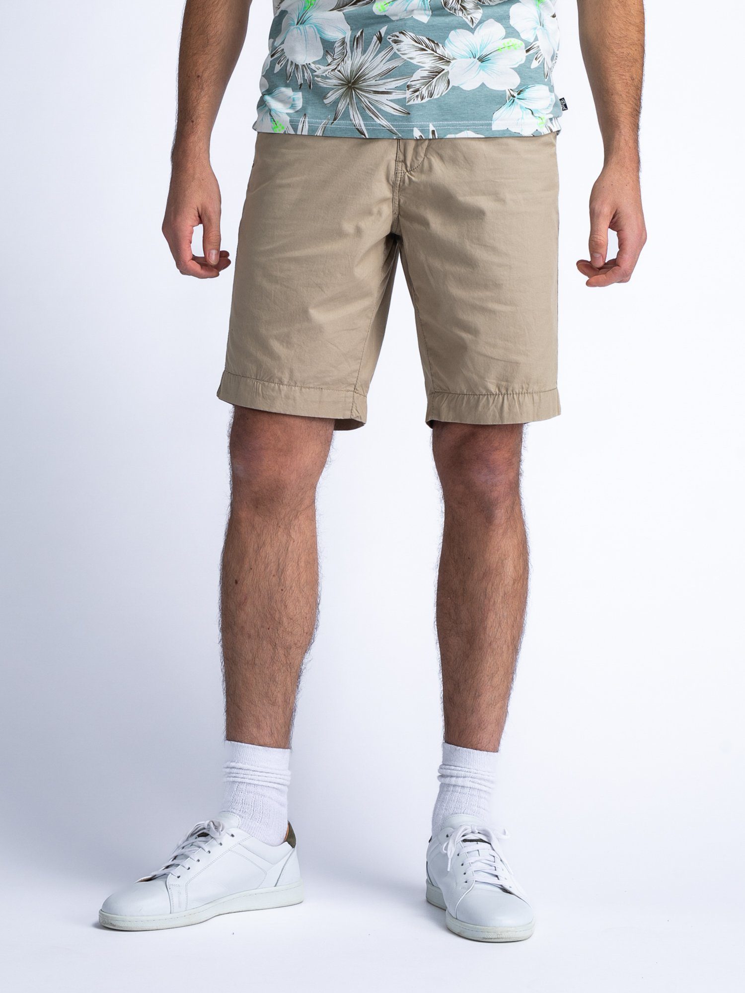 Petrol Industries Chino-short Men Shorts Chino inclusief ceintuur (2-delig) heren bermuda broeken maat XXL (44) bruin