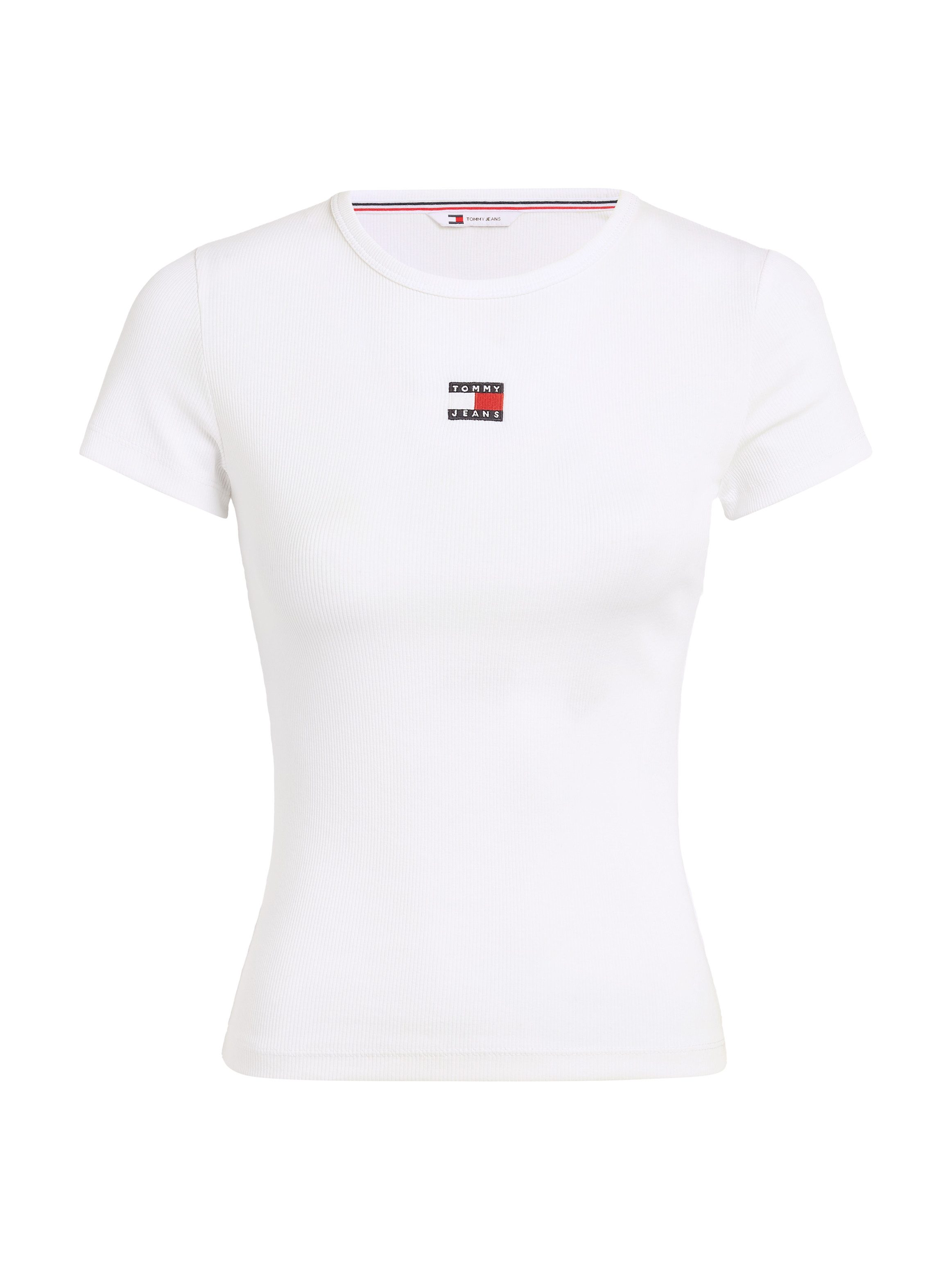 TOMMY JEANS T-shirt TJW SLIM BADGE RIB TEE