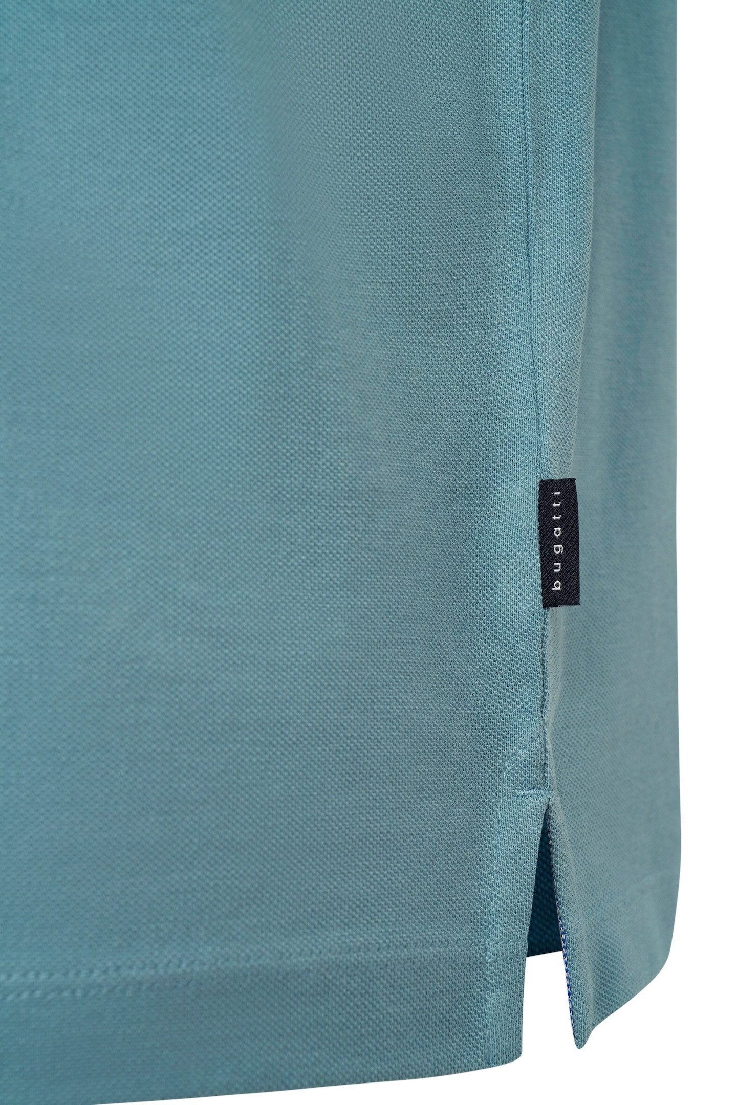 Bugatti Poloshirt met opstaande kraag