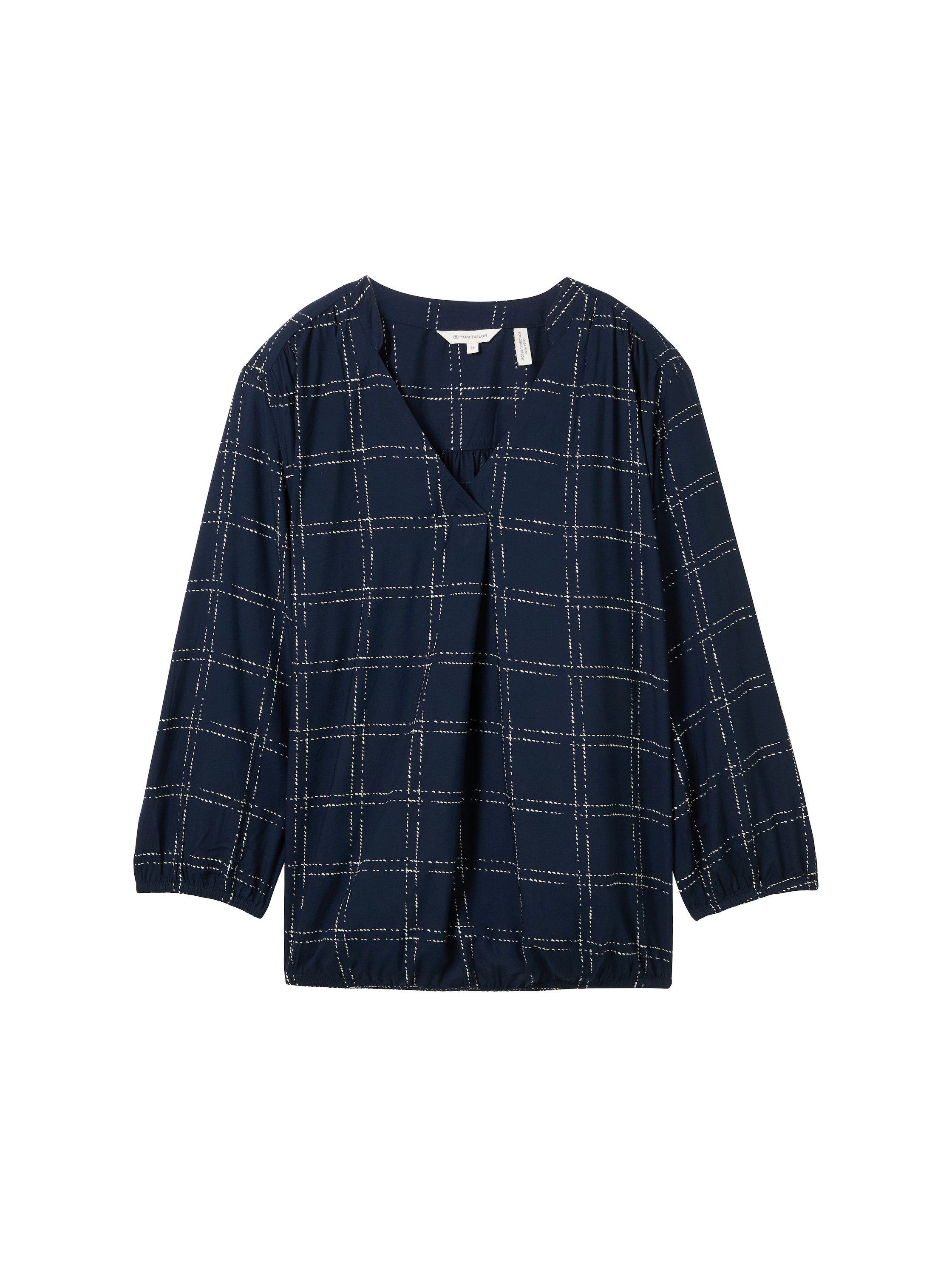 Tom Tailor Blouse met lange mouwen met livaeco by birla cellulose(tm)