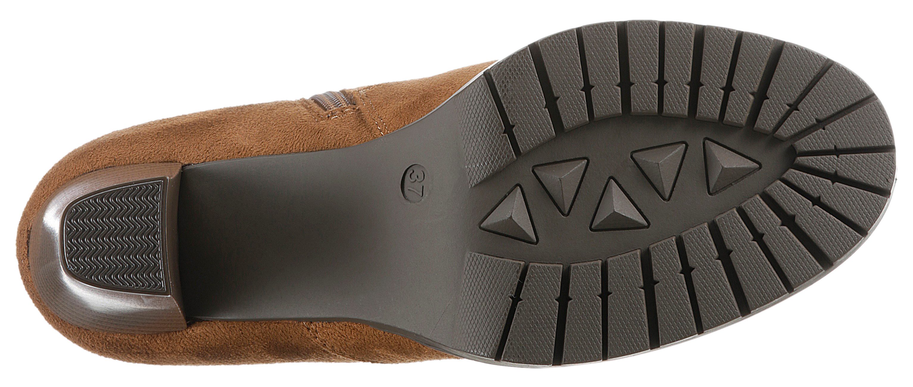 Aniston SHOES Laarsjes , enkellaarzen met zijstretch inzet - nieuwe collectie