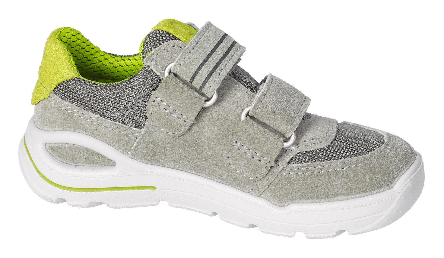 Ricosta Sneakers RIDER DAME: Midden , vrijetijdsschoen met klittenbandsluiting, maat sjabloon te downloaden
