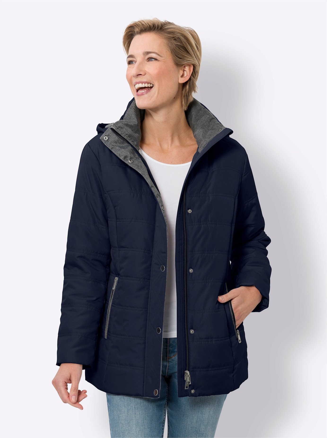 Classic Basics Gewatteerde jas
