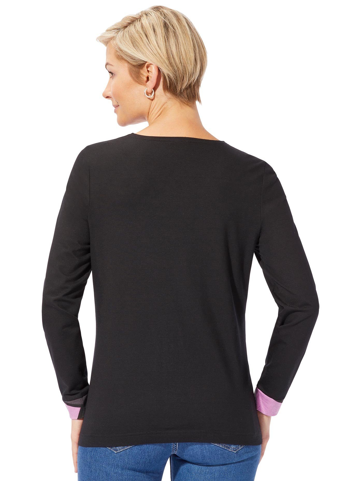 Classic Basics Shirt met ronde hals Shirt (1-delig)