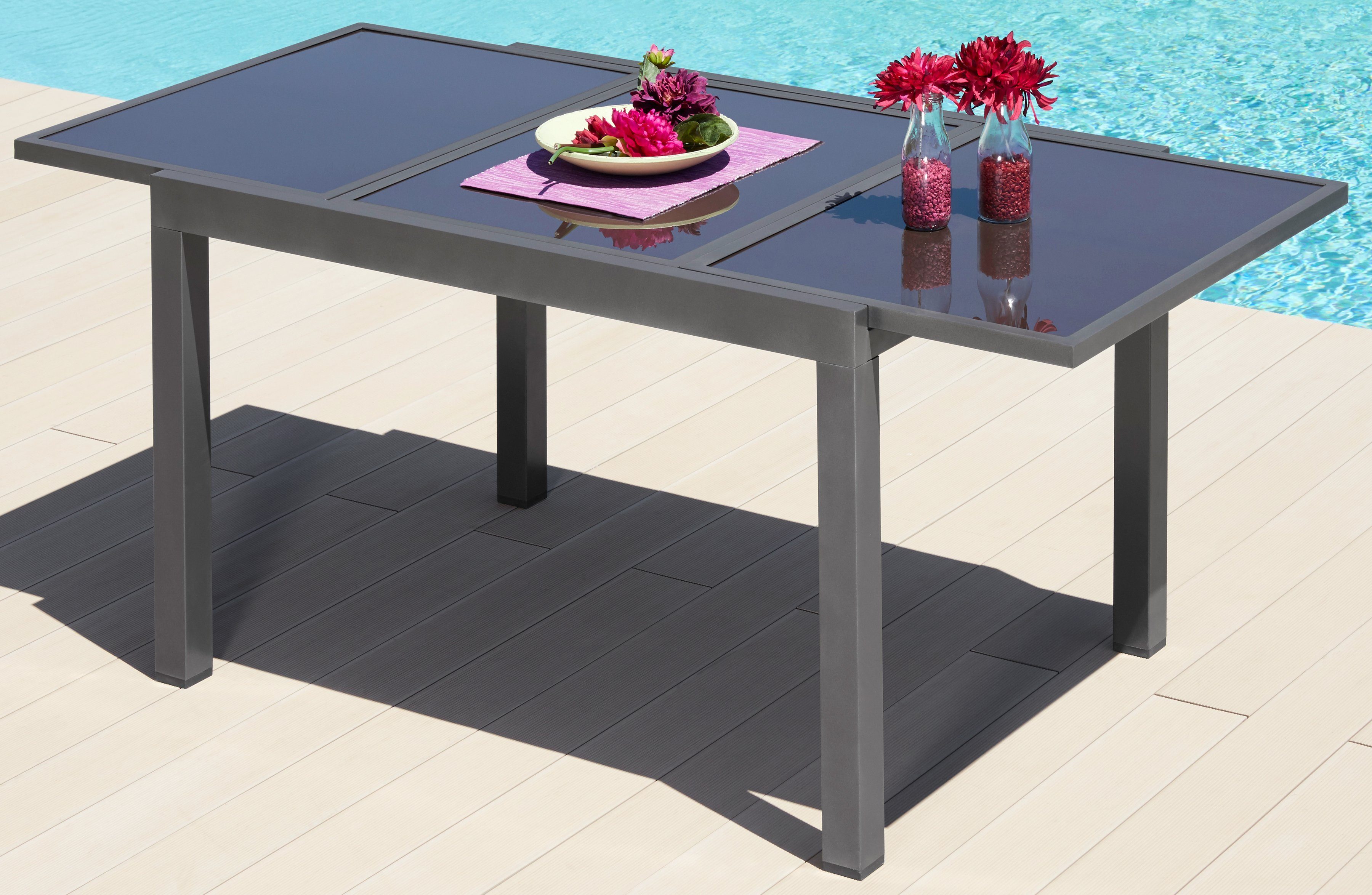 MERXX Tuintafel Amalfi al naargelang de variant tot 180-240 cm uittrekbaar