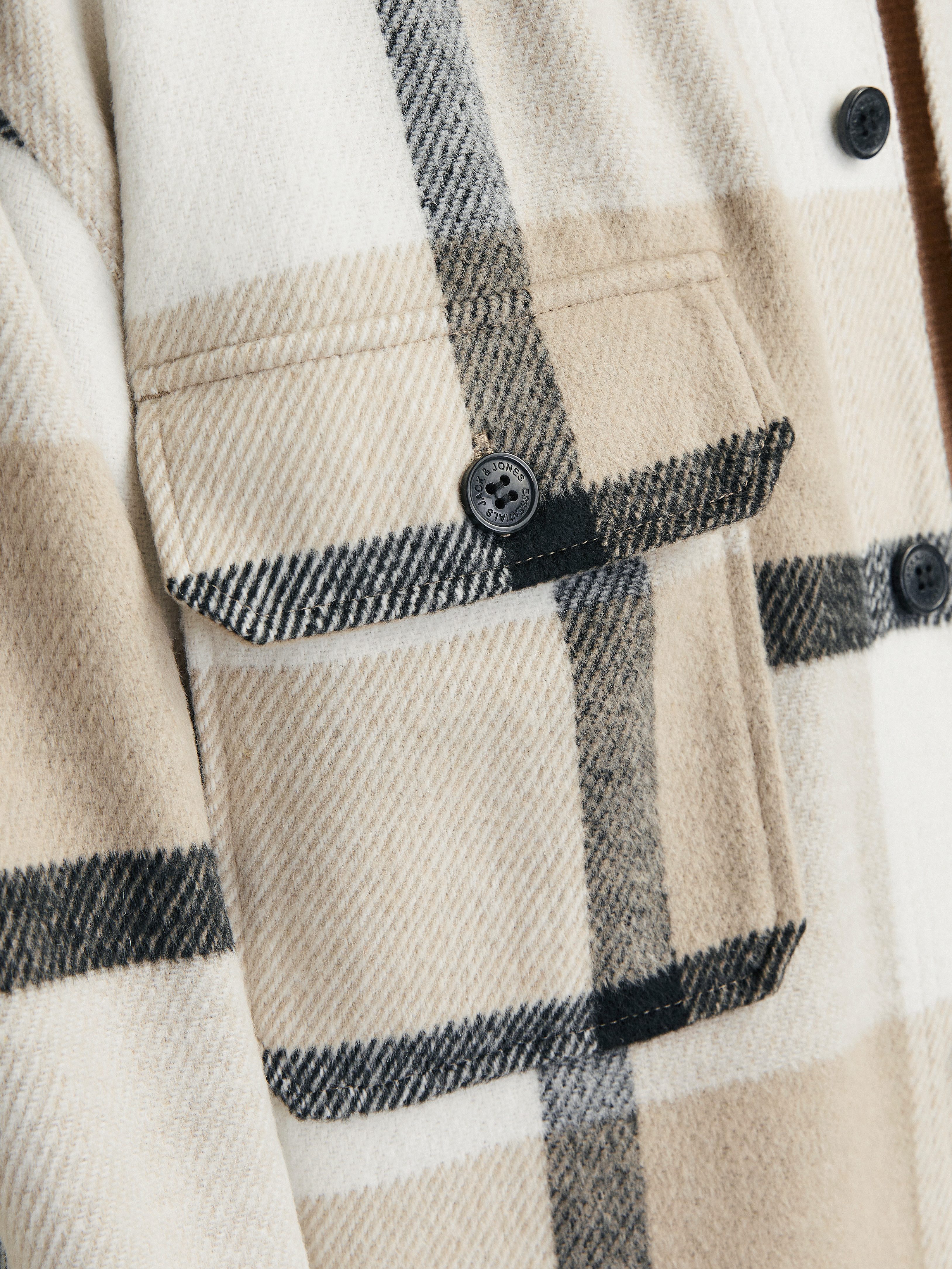 Jack & Jones Overhemd met lange mouwen JJEBRADLEY OLLIE OVERSHIRT LS NOOS