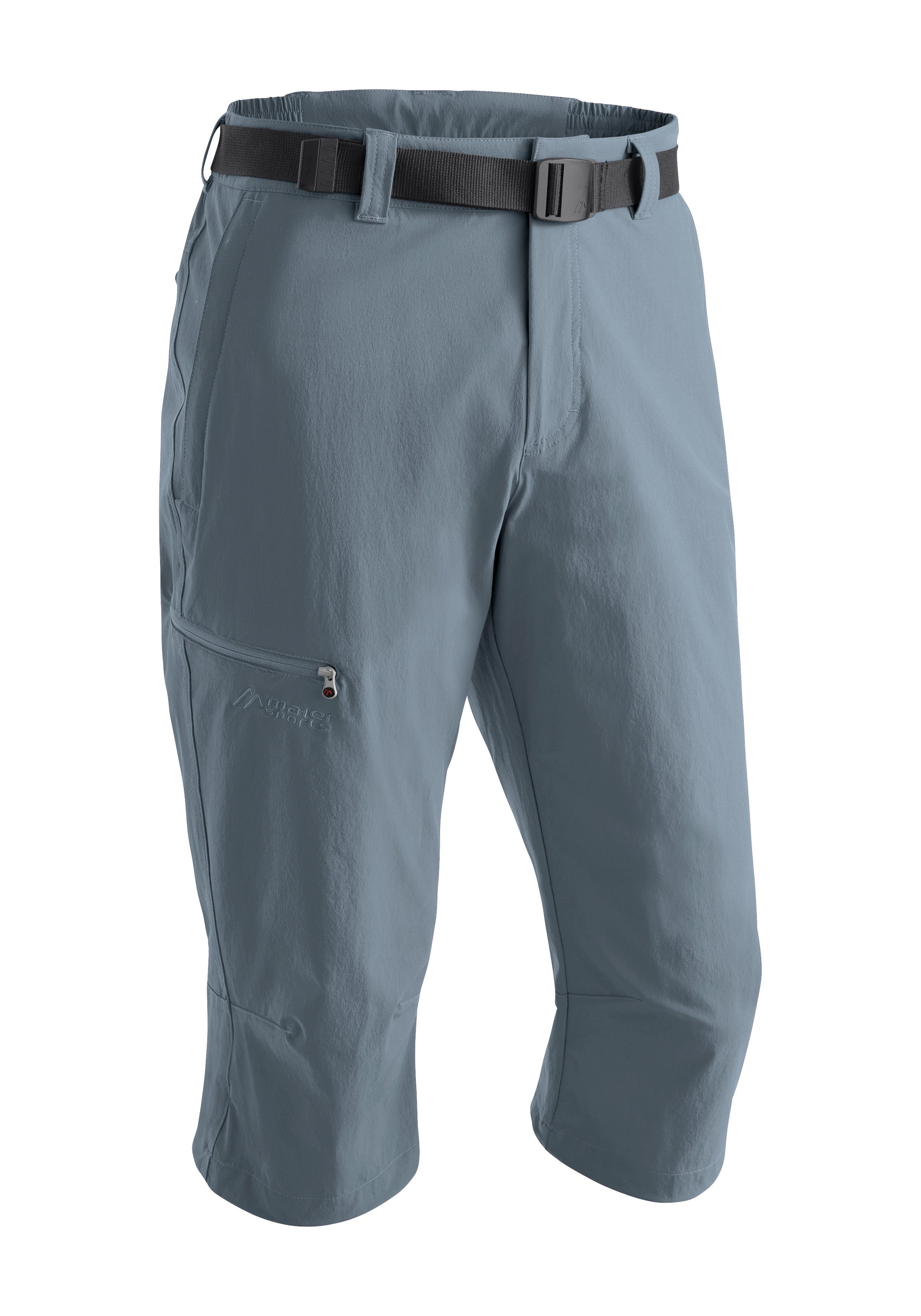 Maier Sports Capribroek Jennisei Functionele capribroek van ventilerend, elastisch materiaal heren broeken maat 58 blauw
