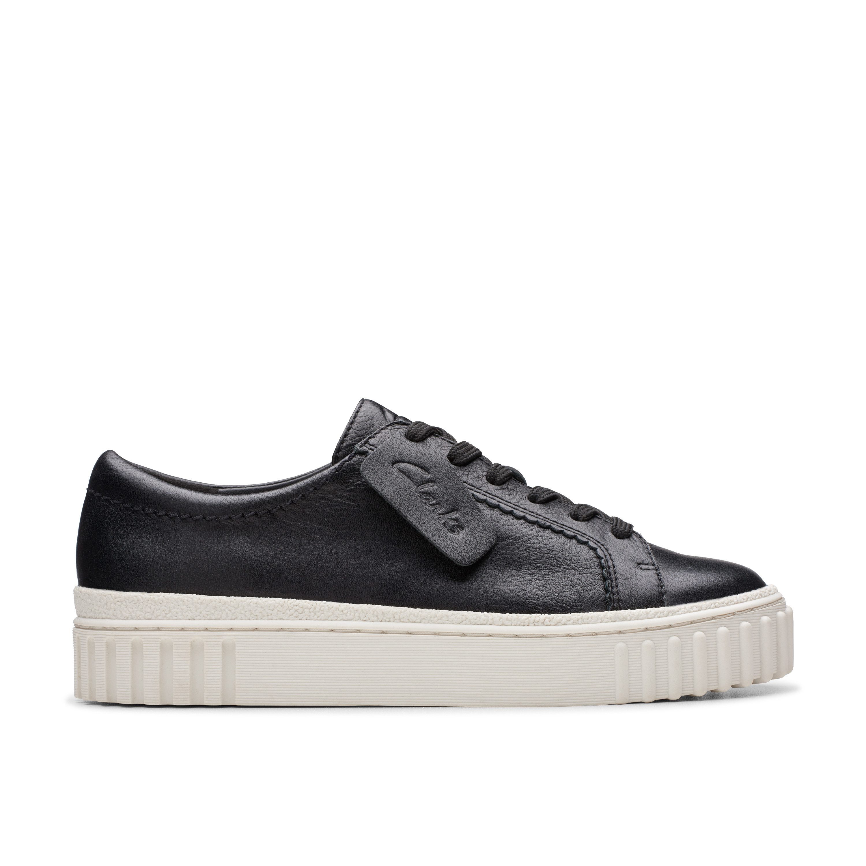 Clarks Veterschoenen Mayhill Walk , sneaker, plateausneaker met modieuze loopzool