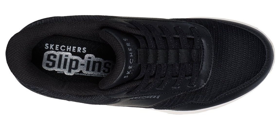 Skechers Slip-on sneakers UNO-SIMPLIFIED SLIP-IN , wedge sneaker, slipper met geïntegreerde slip-ins technologie