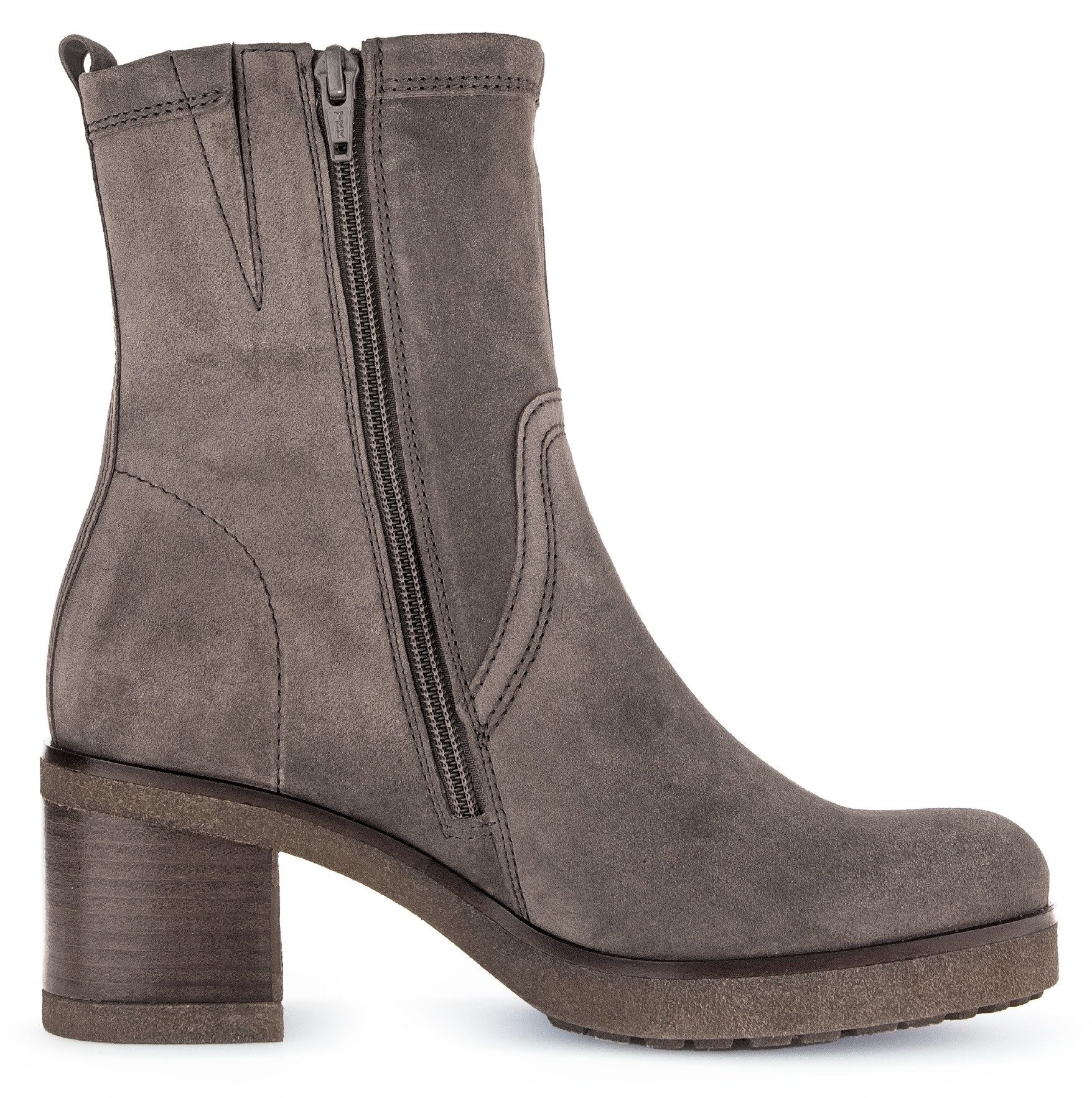 Gabor Laarsjes Milano , blokhak, comfort schoen in comfortwijdte g (= breed)